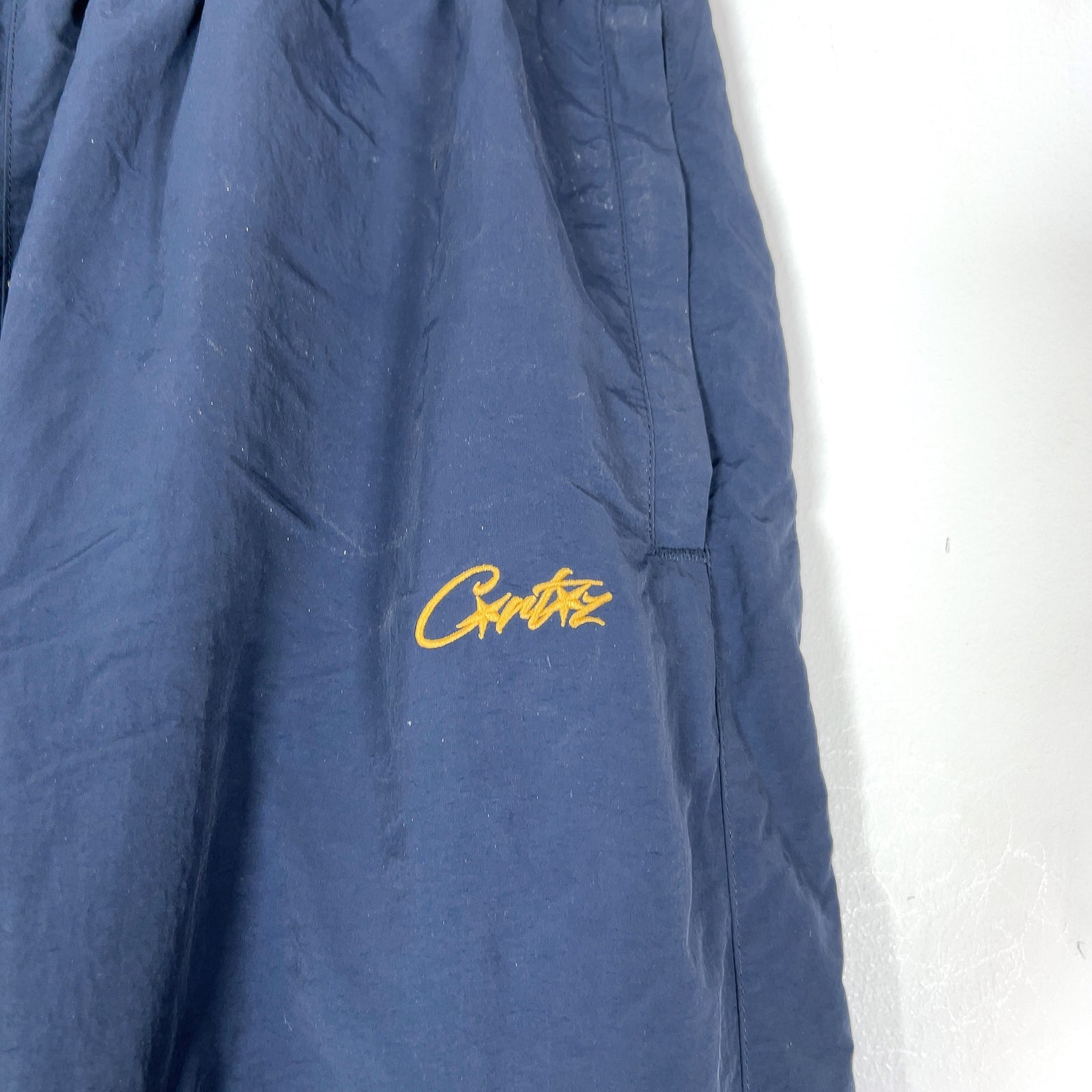 Corteiz Litework Nylon Navy Sweatpants