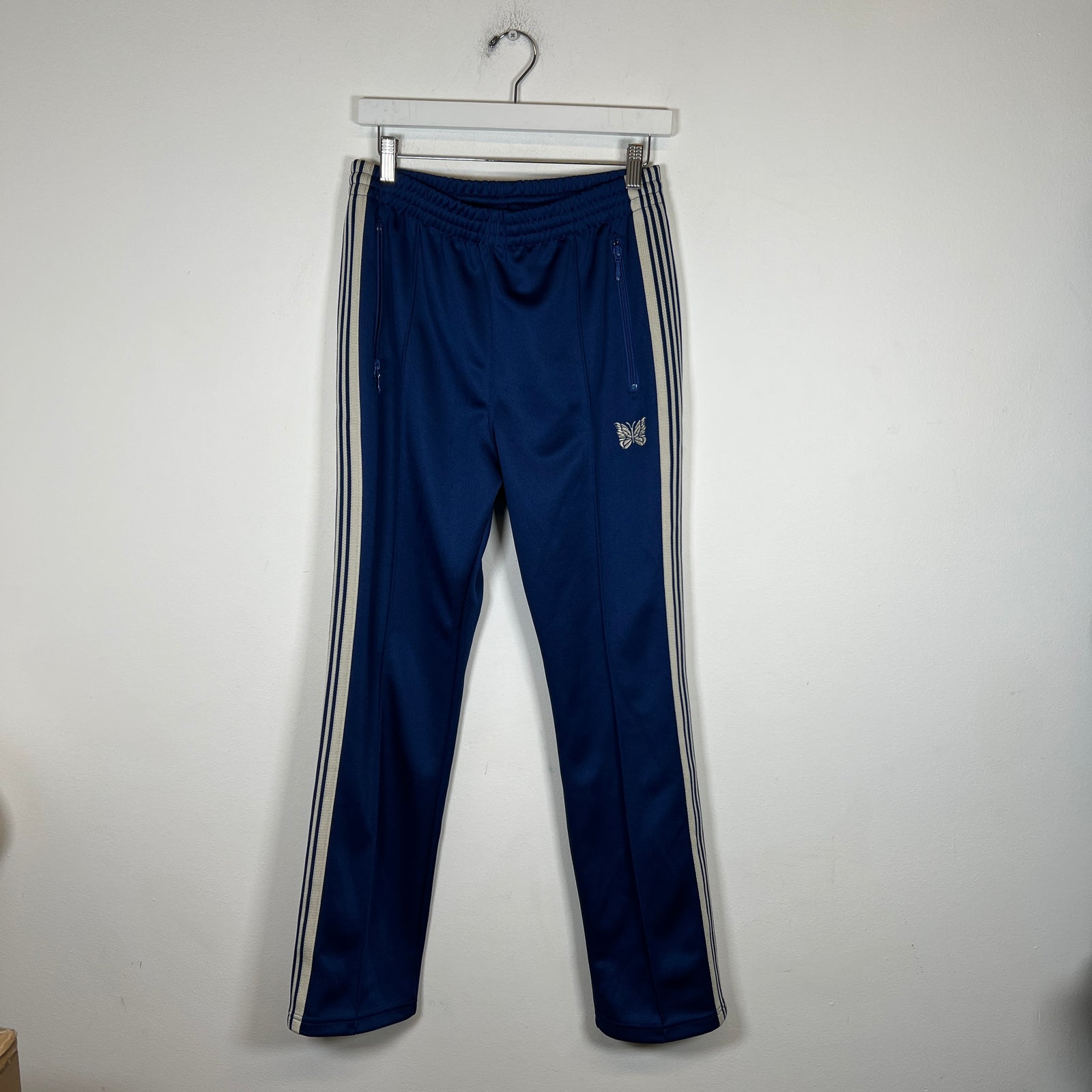 Needles Royal Blue/Beige Track Pants Size S