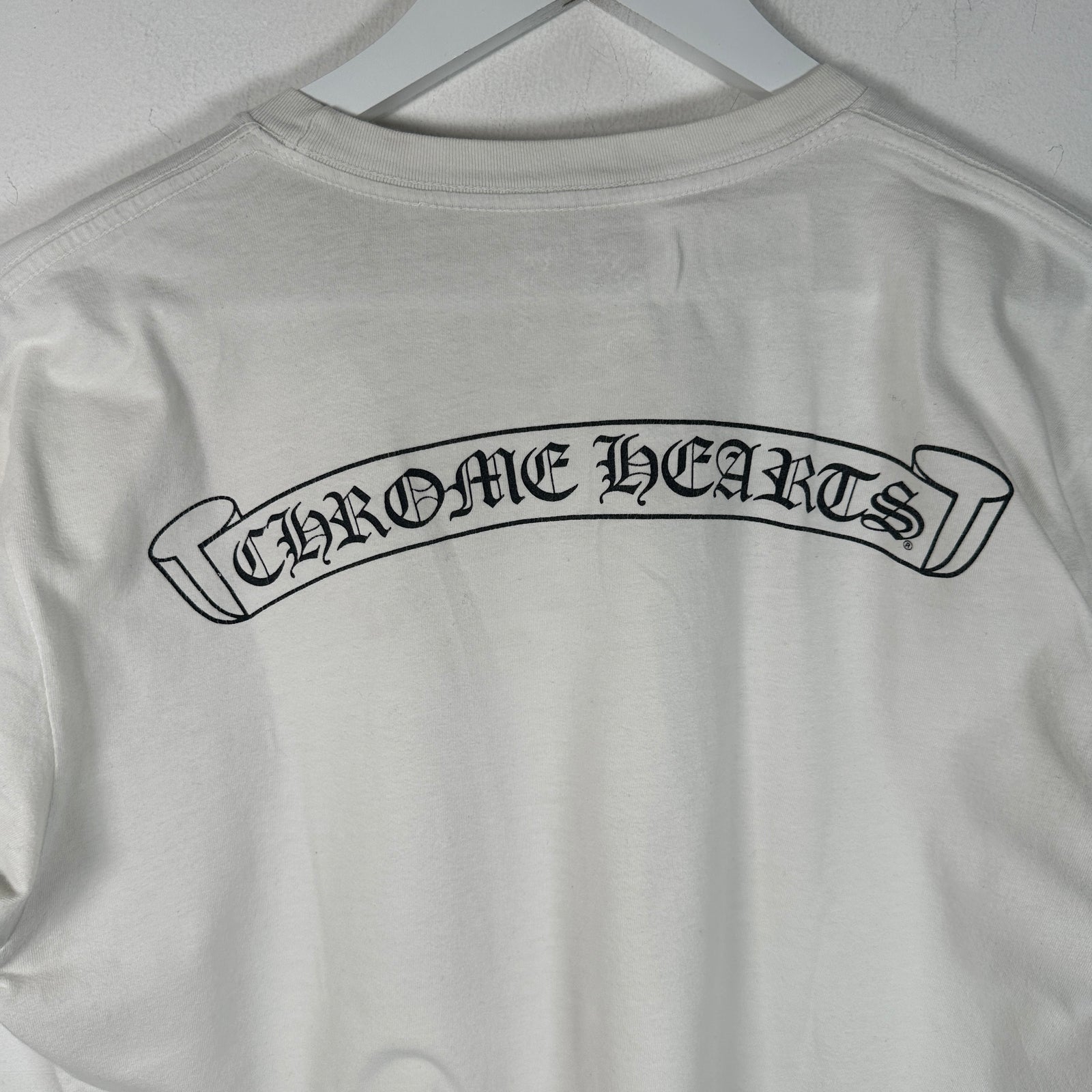 Chrome Hearts White Scroll T-Shirt Size M