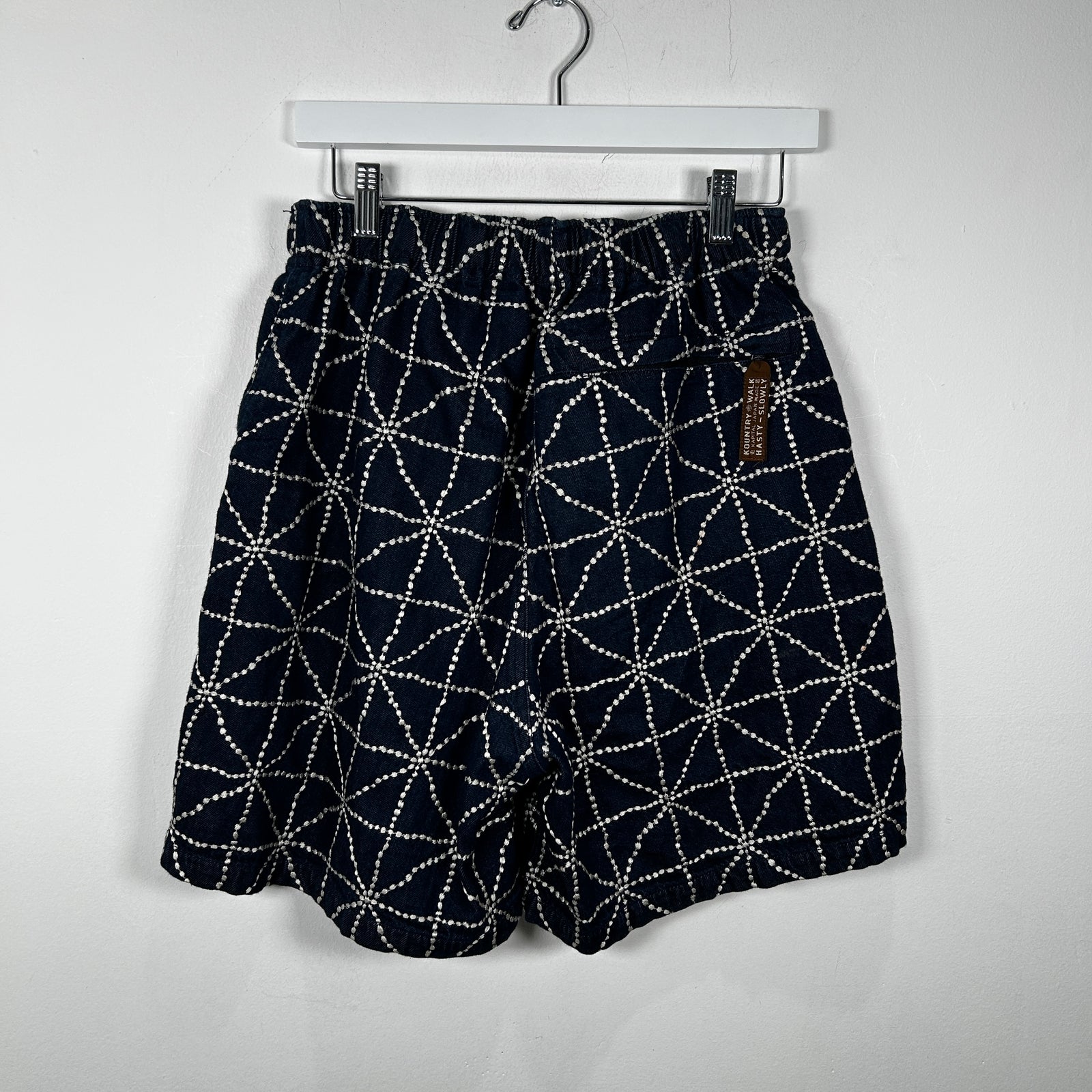 Kapital Stitched Denim Shorts Size S