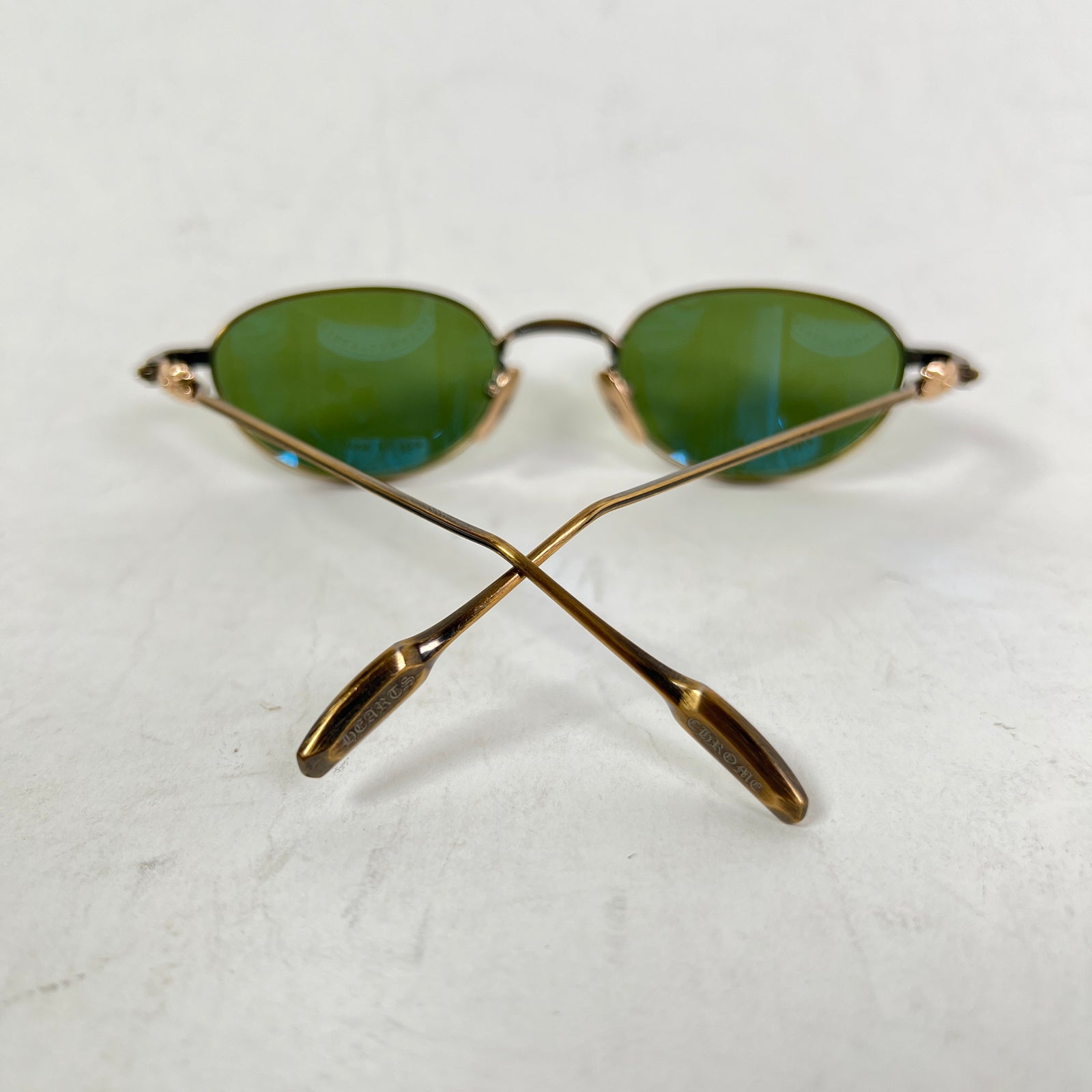 Chrome Hearts Olive Clitorial Sunglasses