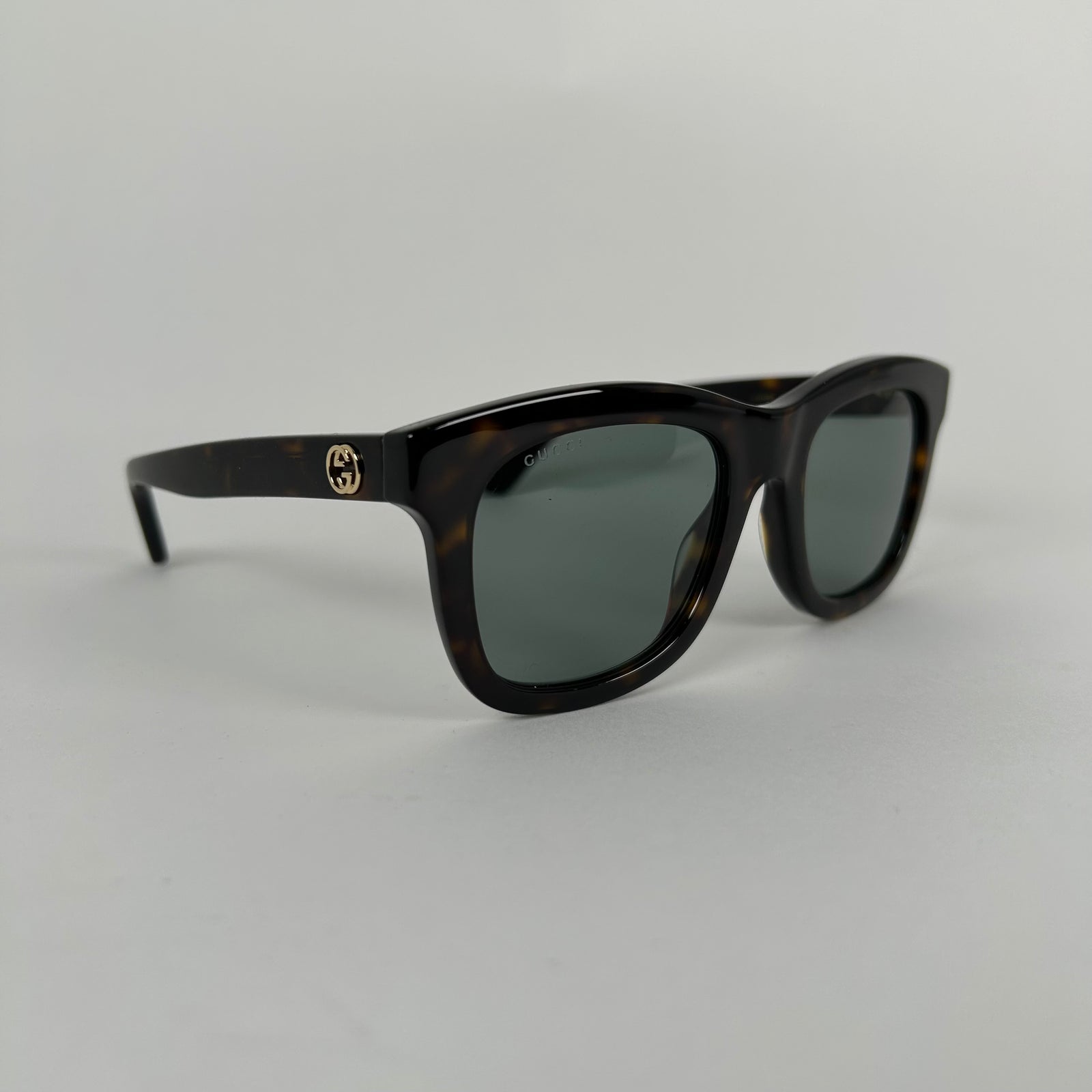 Gucci Brown GG Square Sunglasses