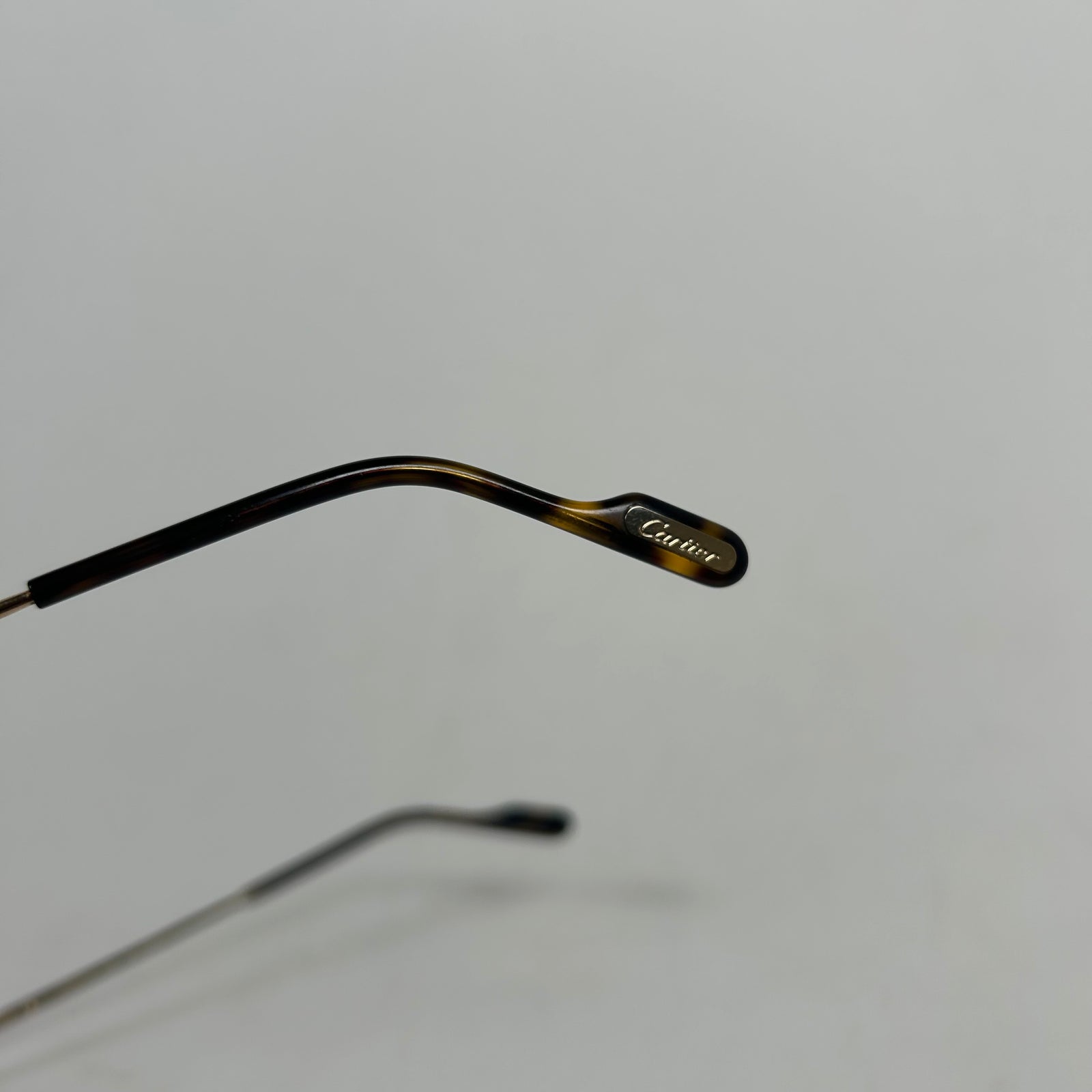 Cartier Clear Lens C Wire Frames