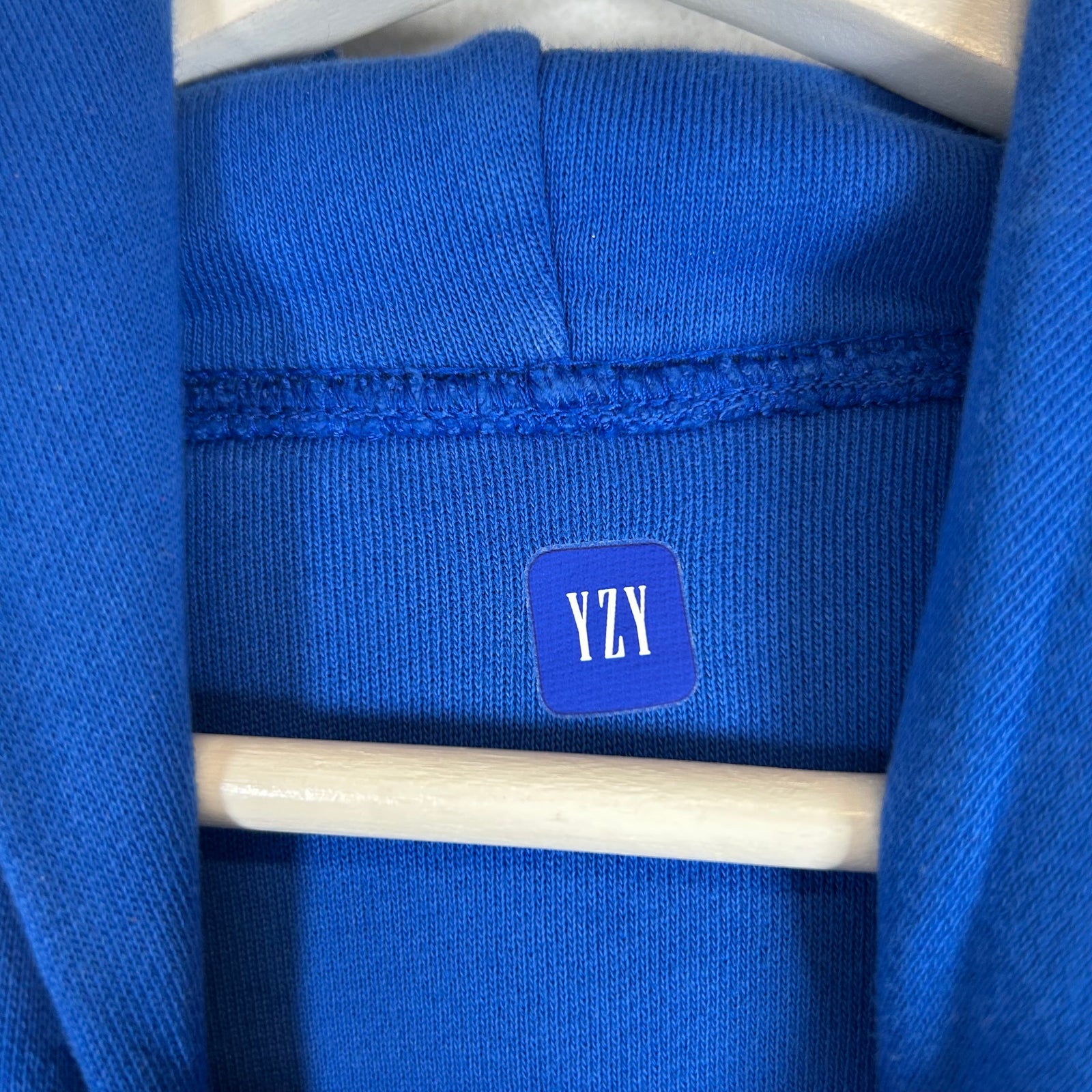 Yzy Gap Blue Hoodie Size M