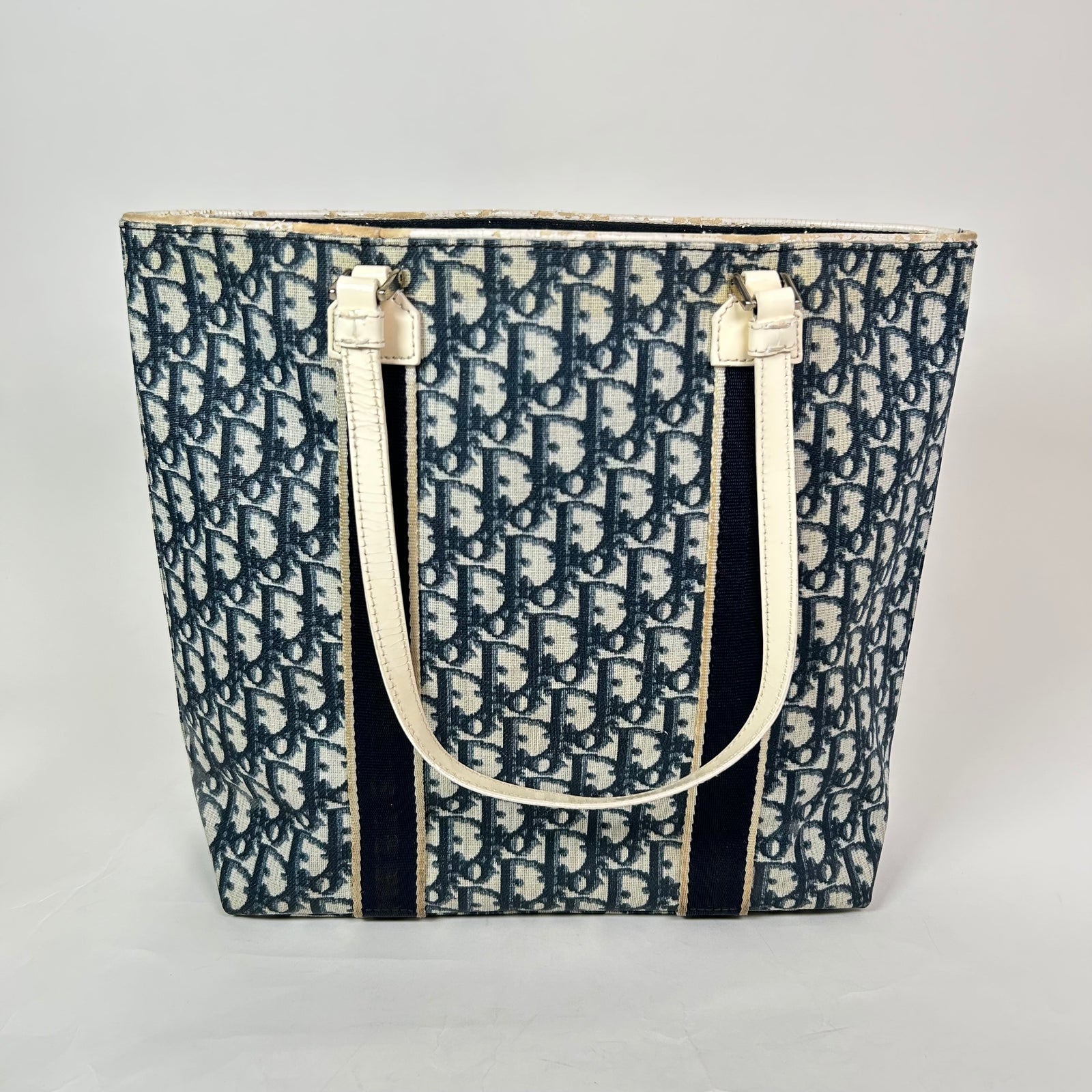 Christian Dior Trotter 1 Canvas Tote Bag