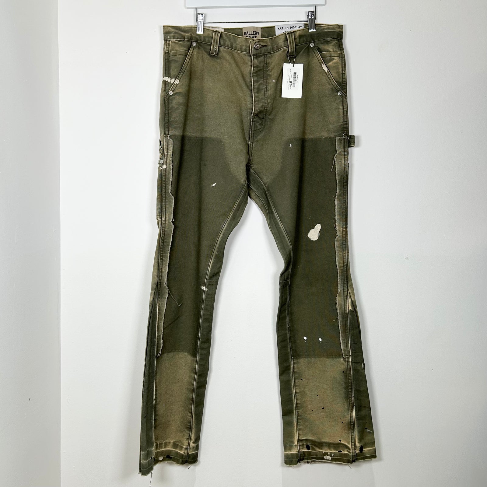 Gallery Dept Green Flare Carpenters Size 36