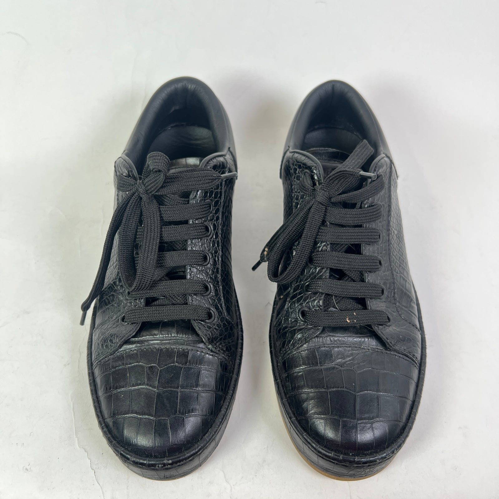 Giuseppe Zanotti Embossed Crocodile GZ-City Sneaker