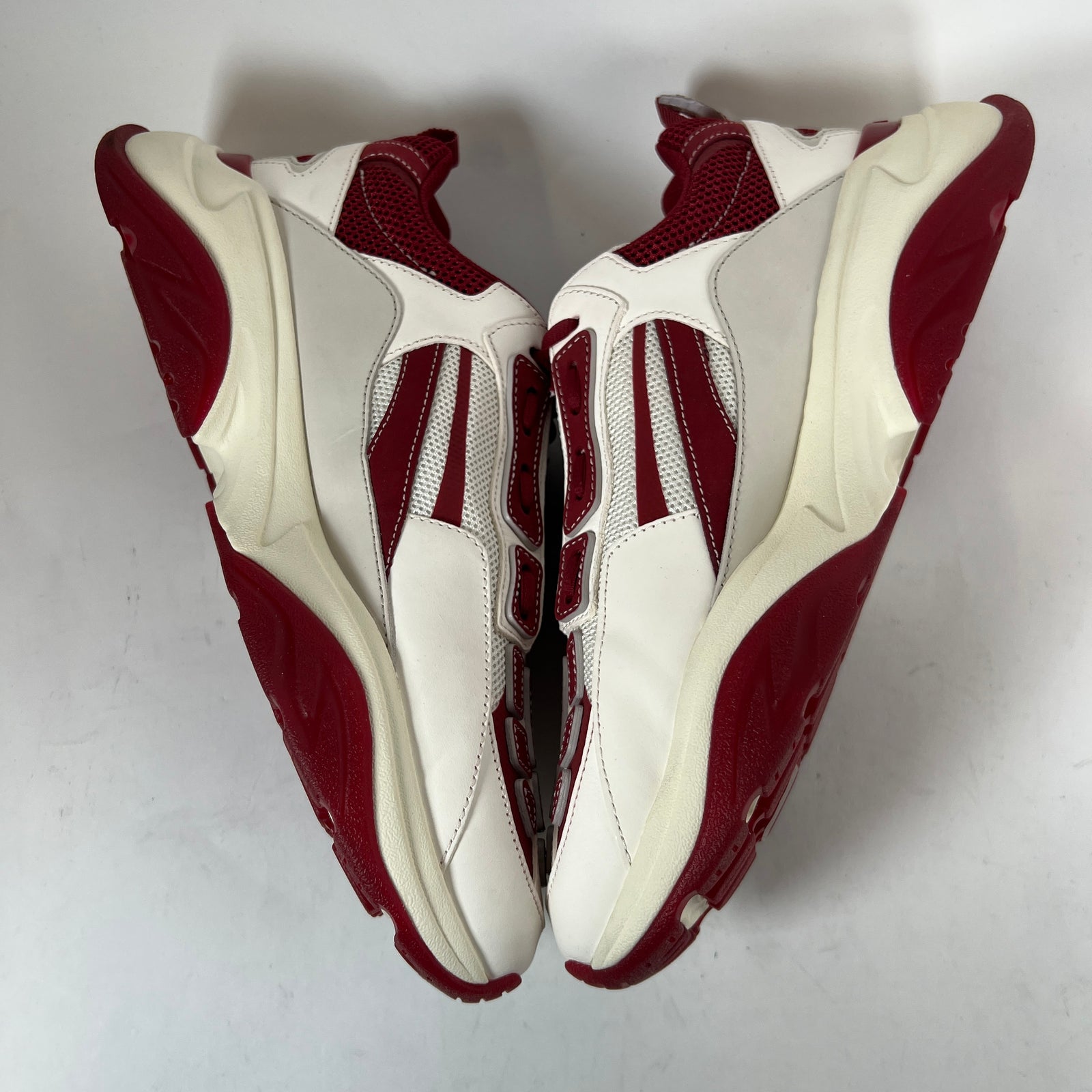 Amiri Burgundy Bone Runner Size 45