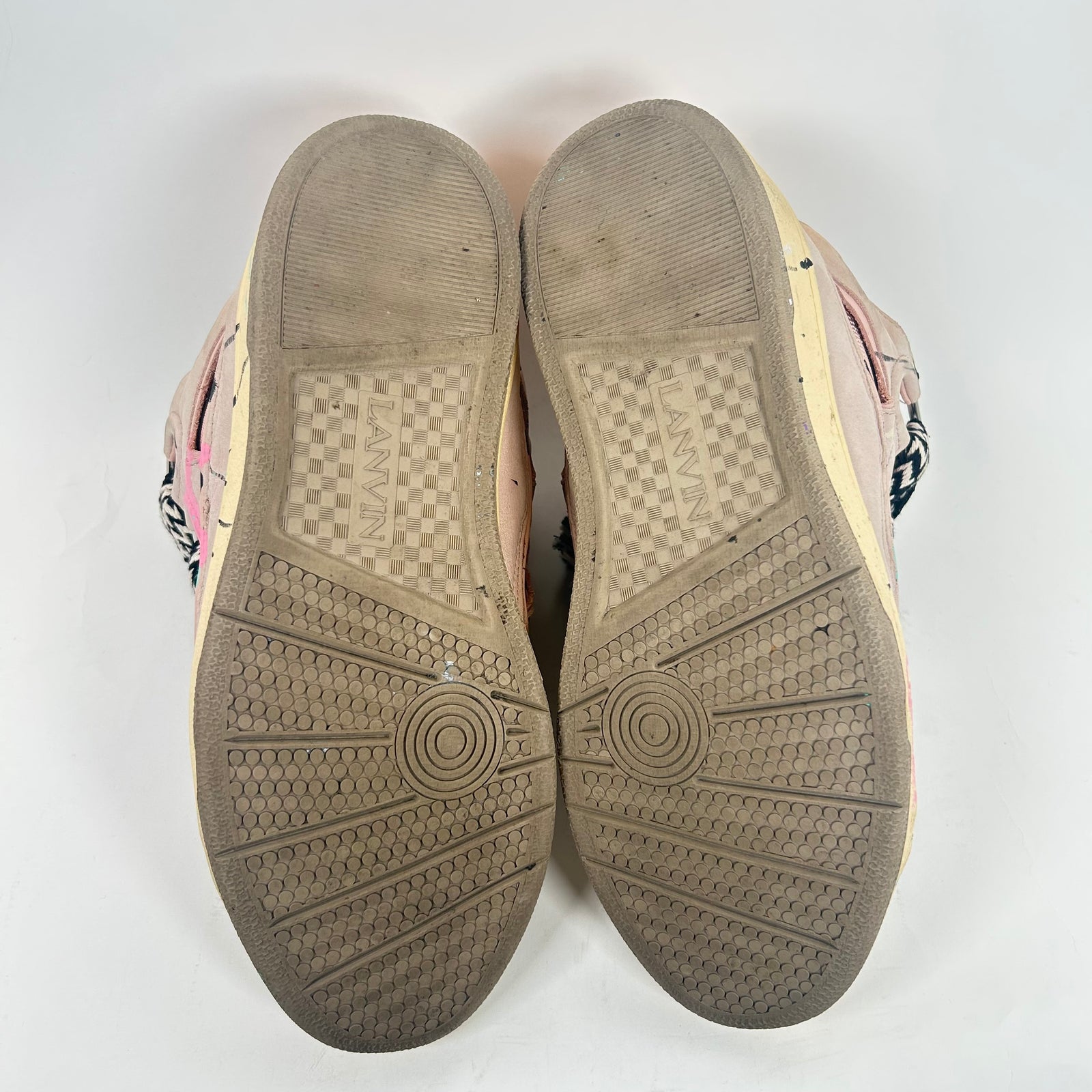 Lanvin x Gallery Dept Pink Paint Splatter Curbs Size 44