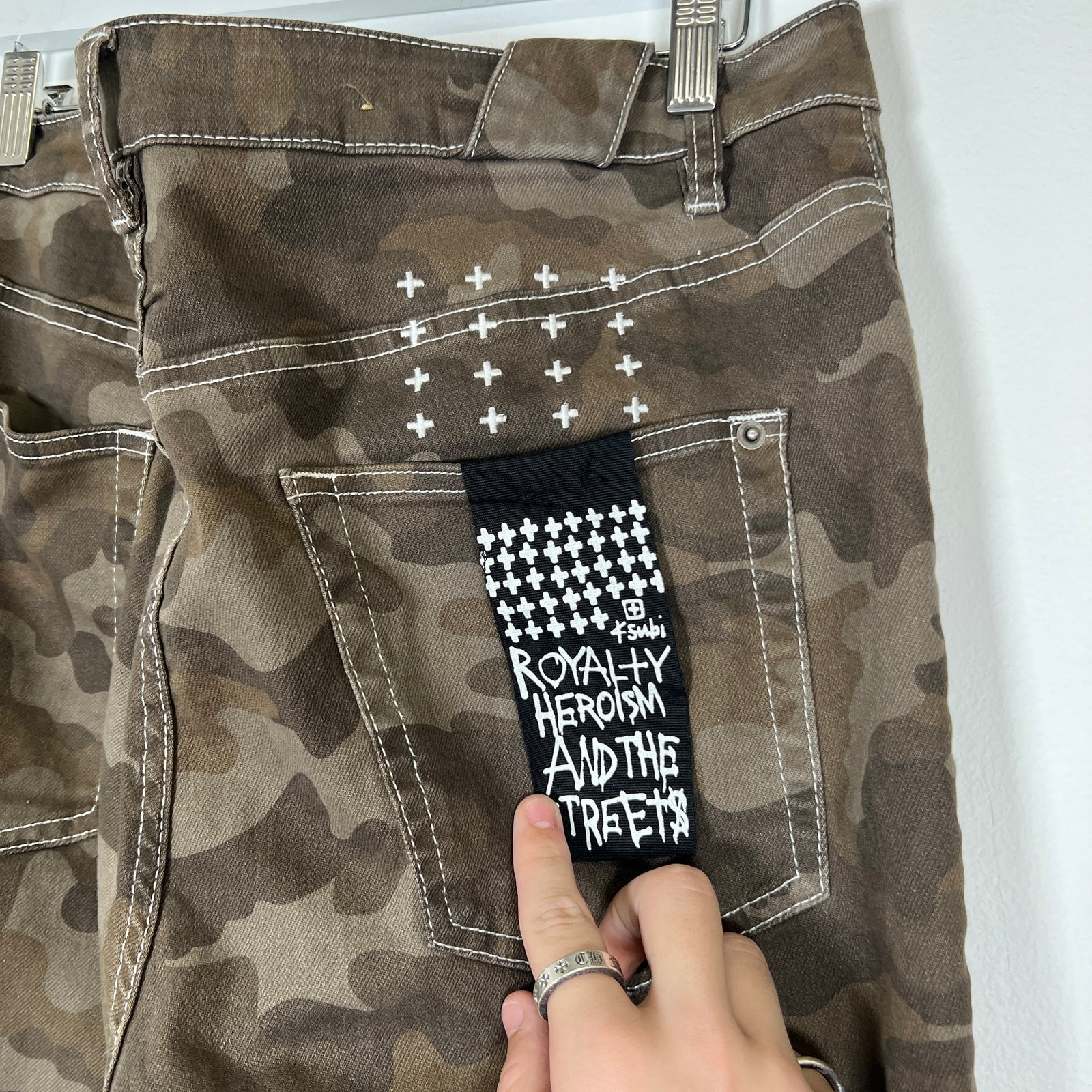 Ksubi Camo Pants Size 36