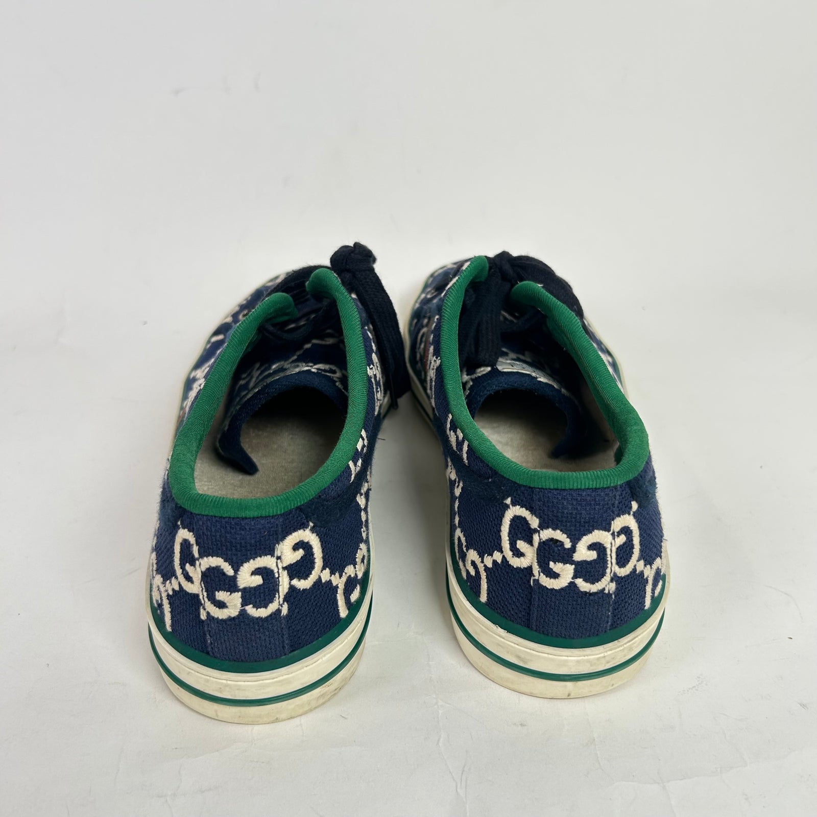 Gucci 1977 Tennis Monogram Low-Top Sneakers