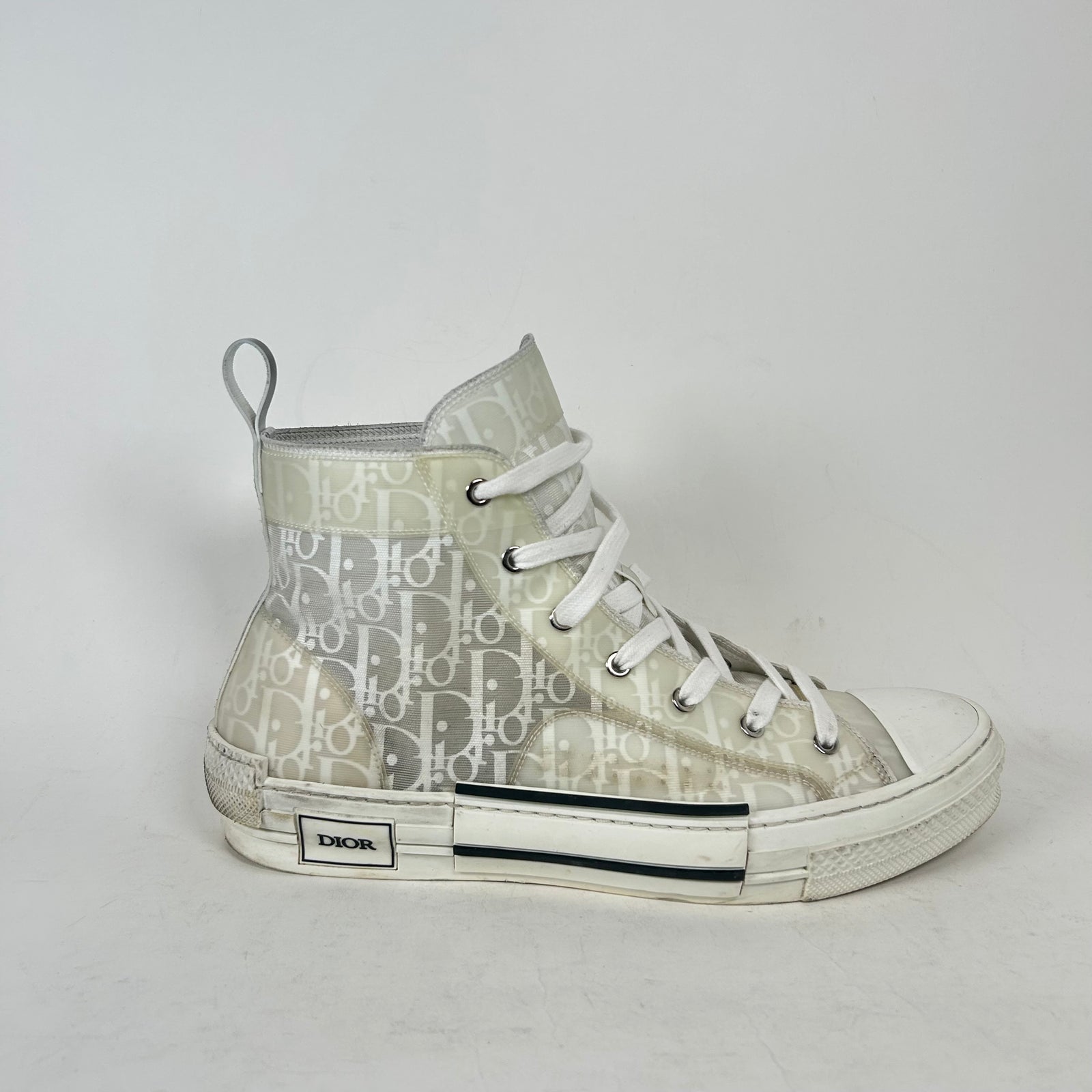 Dior B23 White Oblique Sneaker Size 45