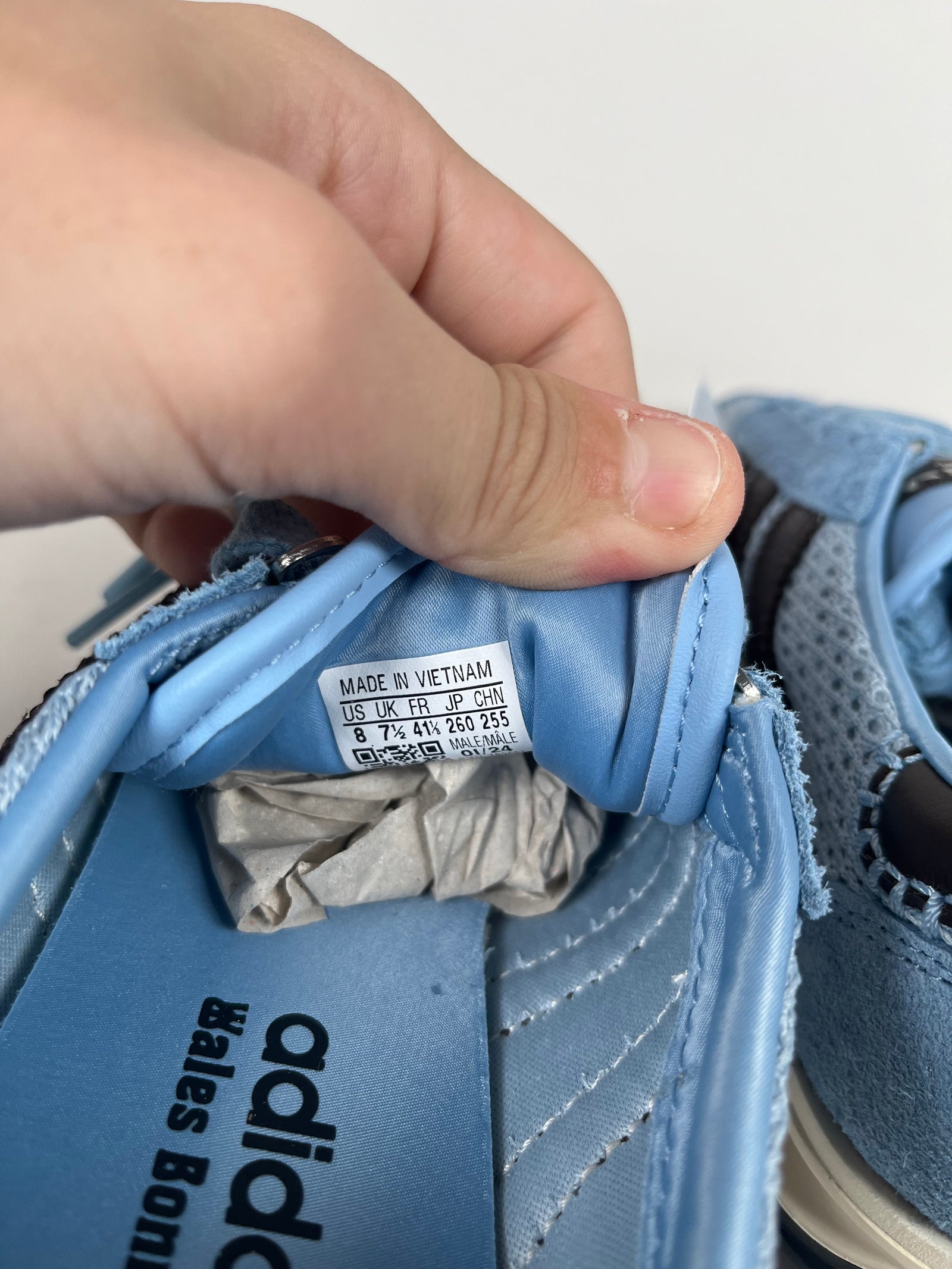 Adidas Wales Bonner Blue SL76 Sneakers