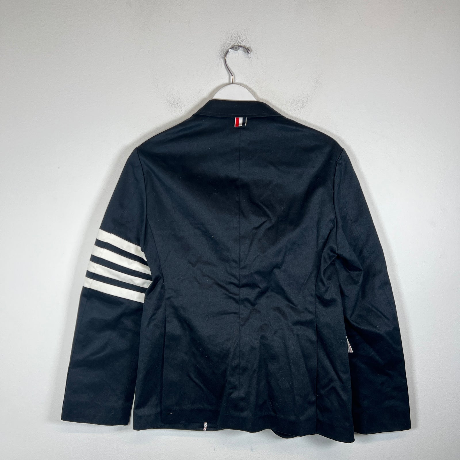 Thom Browne Navy 4-Bar Blazer Size 0