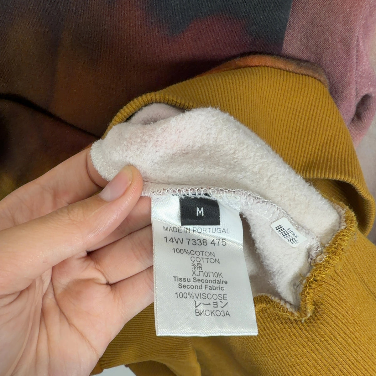Givenchy Abstract Tye-Dye Print Hoodie