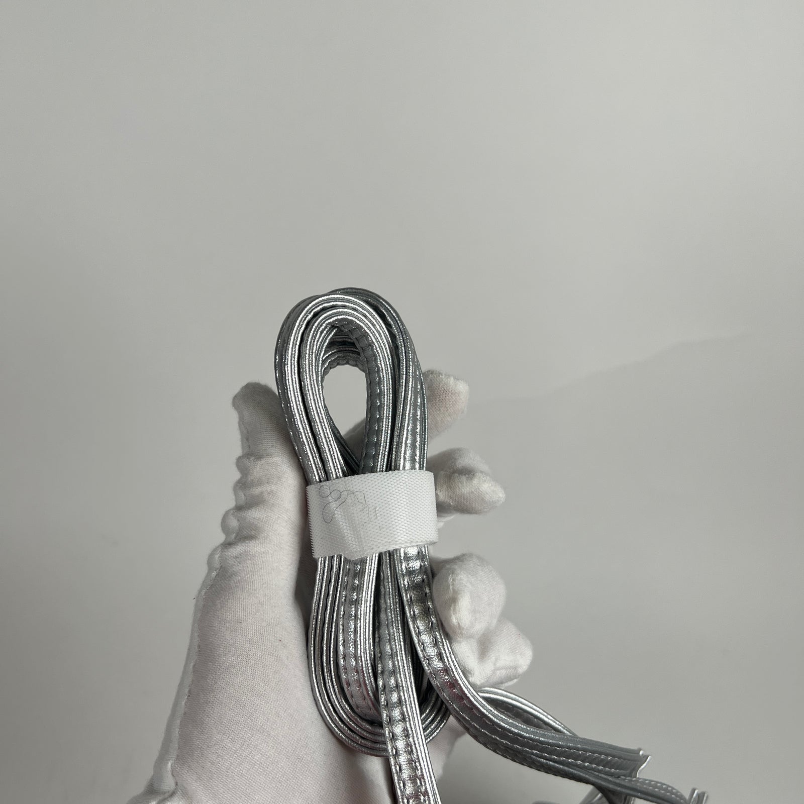 Telfar Metallic Silver Small Purse