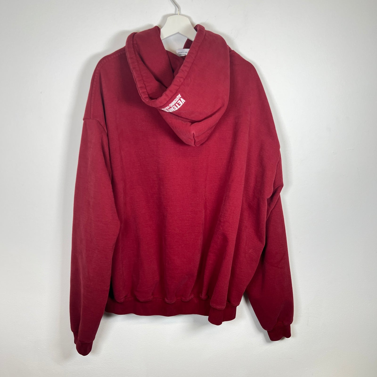 Vetements 'May The Bridges Burn' Hoodie Size S