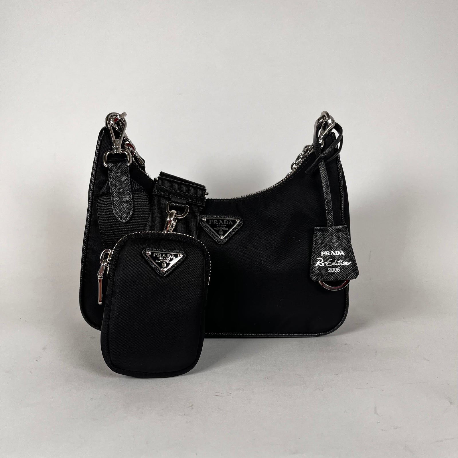 Prada Tessuto Hobo Re-Edition 2005