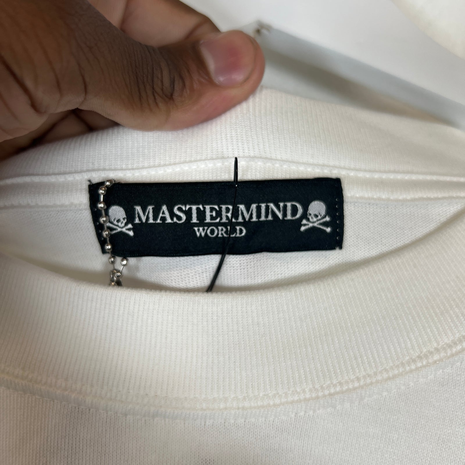 Mastermind White Logo Long sleeve Size L