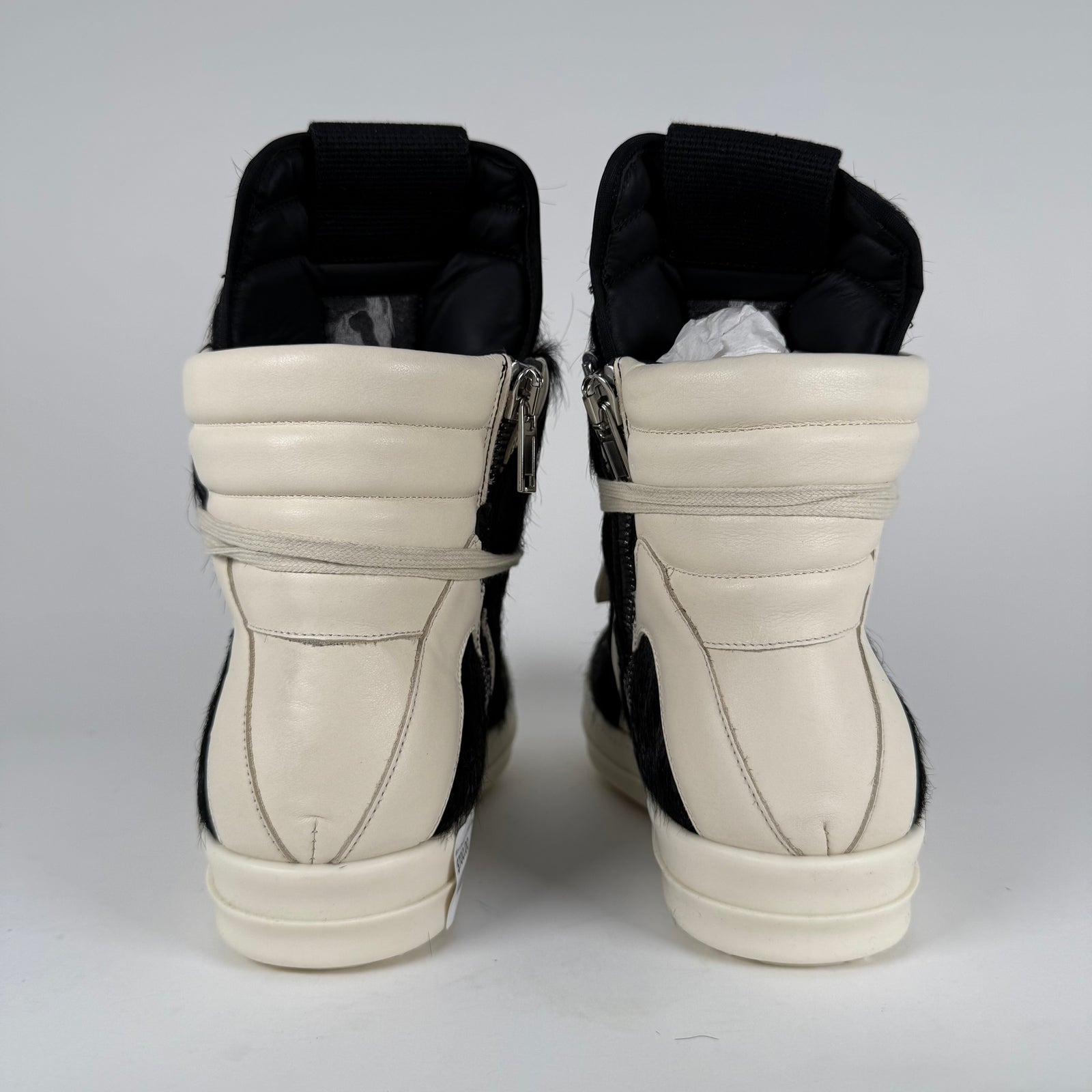 Rick Owens Ponyhair Geobaskets Size 43.5