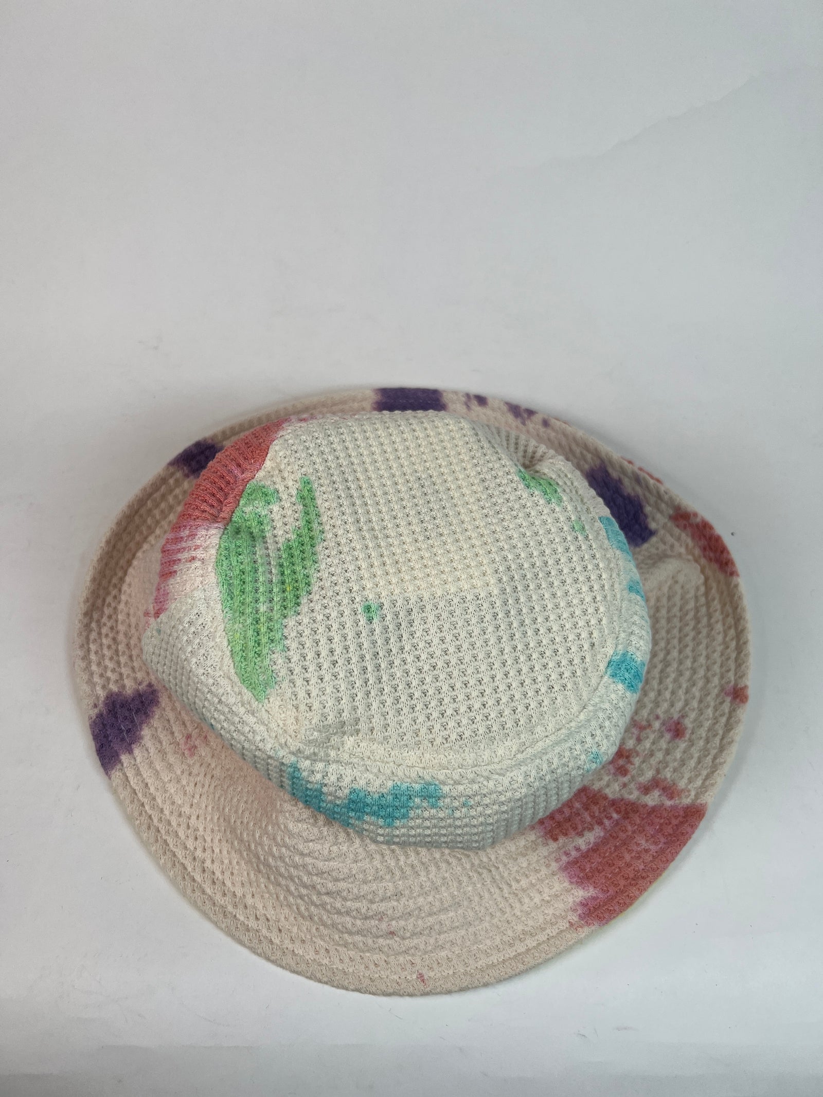 Who Decides War Waffle Knit Bucket Hat
