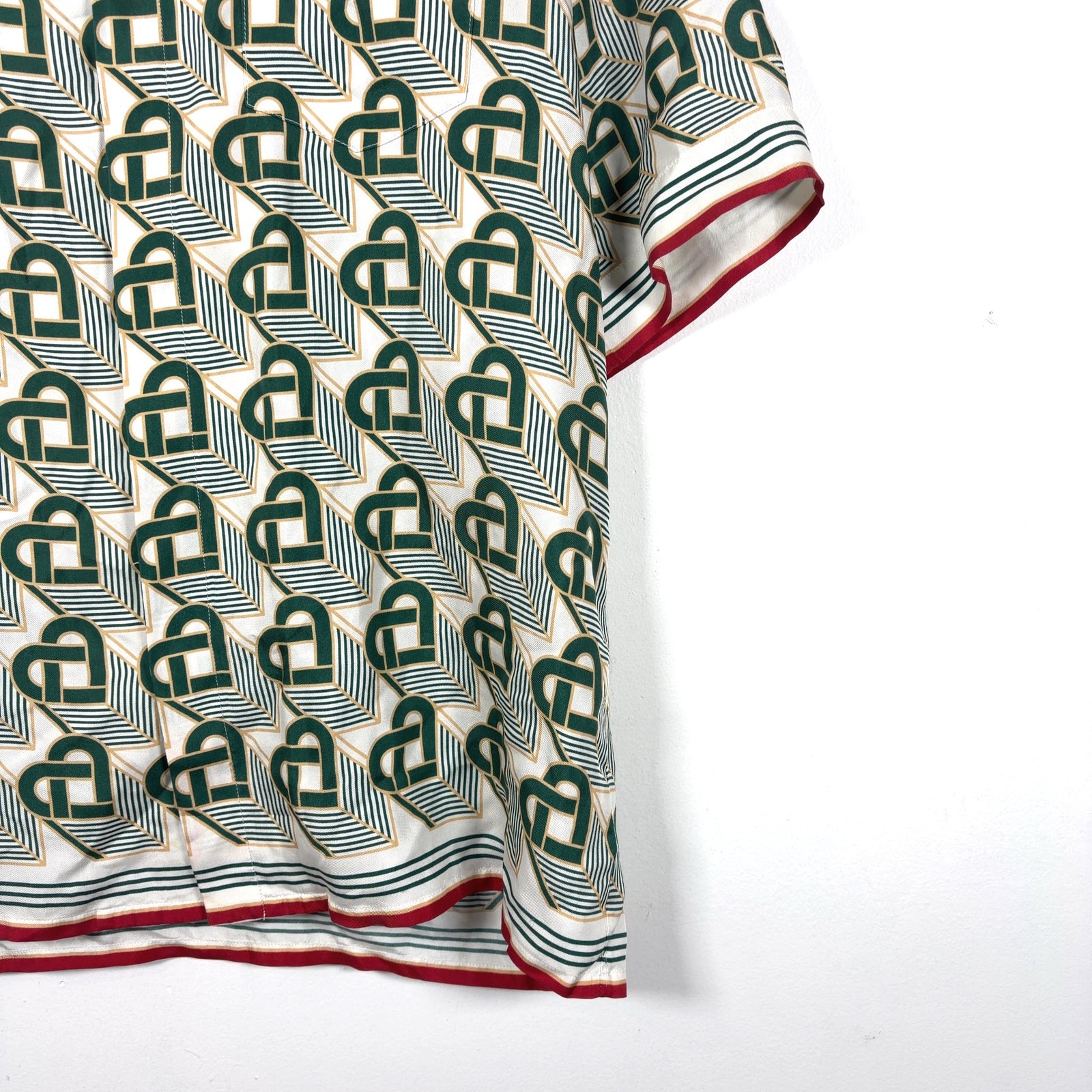 Casablanca Silk Pattern Shirt