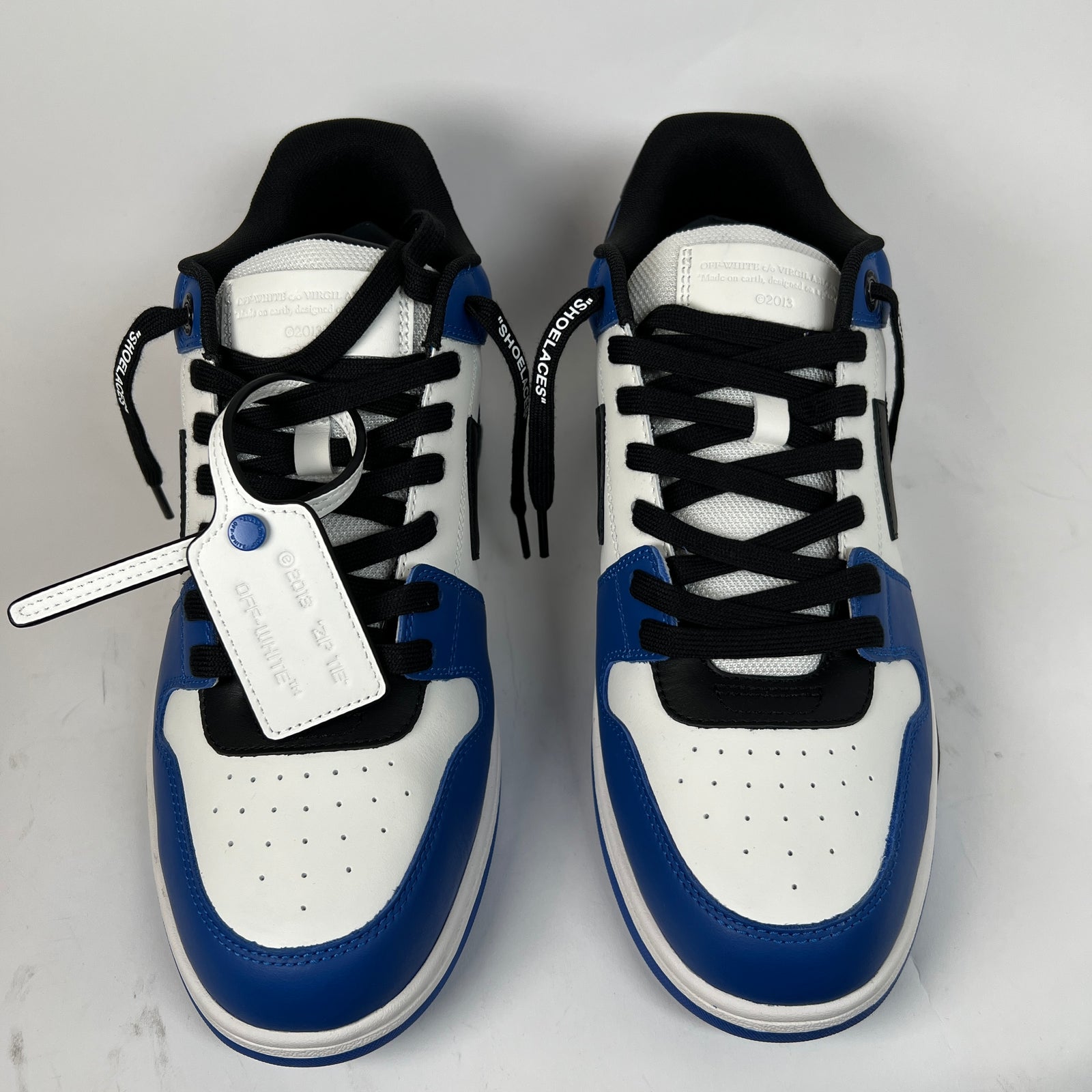 Off-White Royal Blue Out Of Office Sneaker Size 45