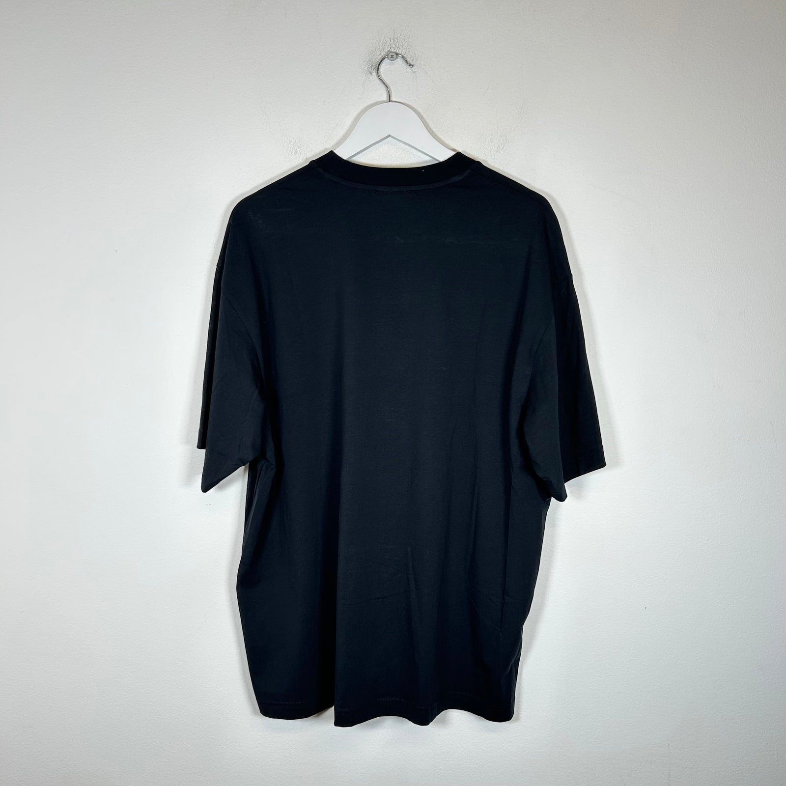 Acne Studios Black Studded Face T-shirt Size L