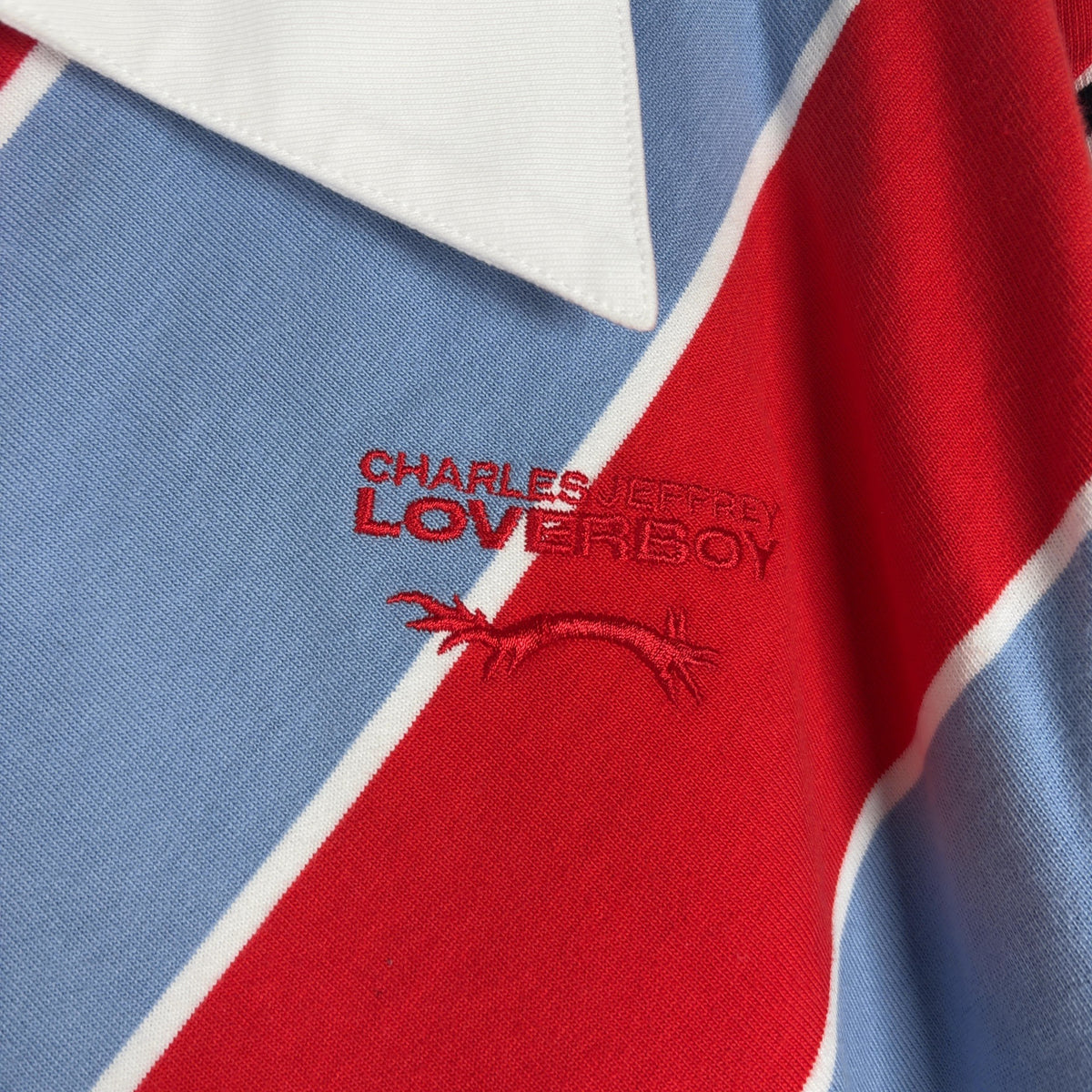 Charles Jeffrey Loverboy Longsleeve Striped Polo