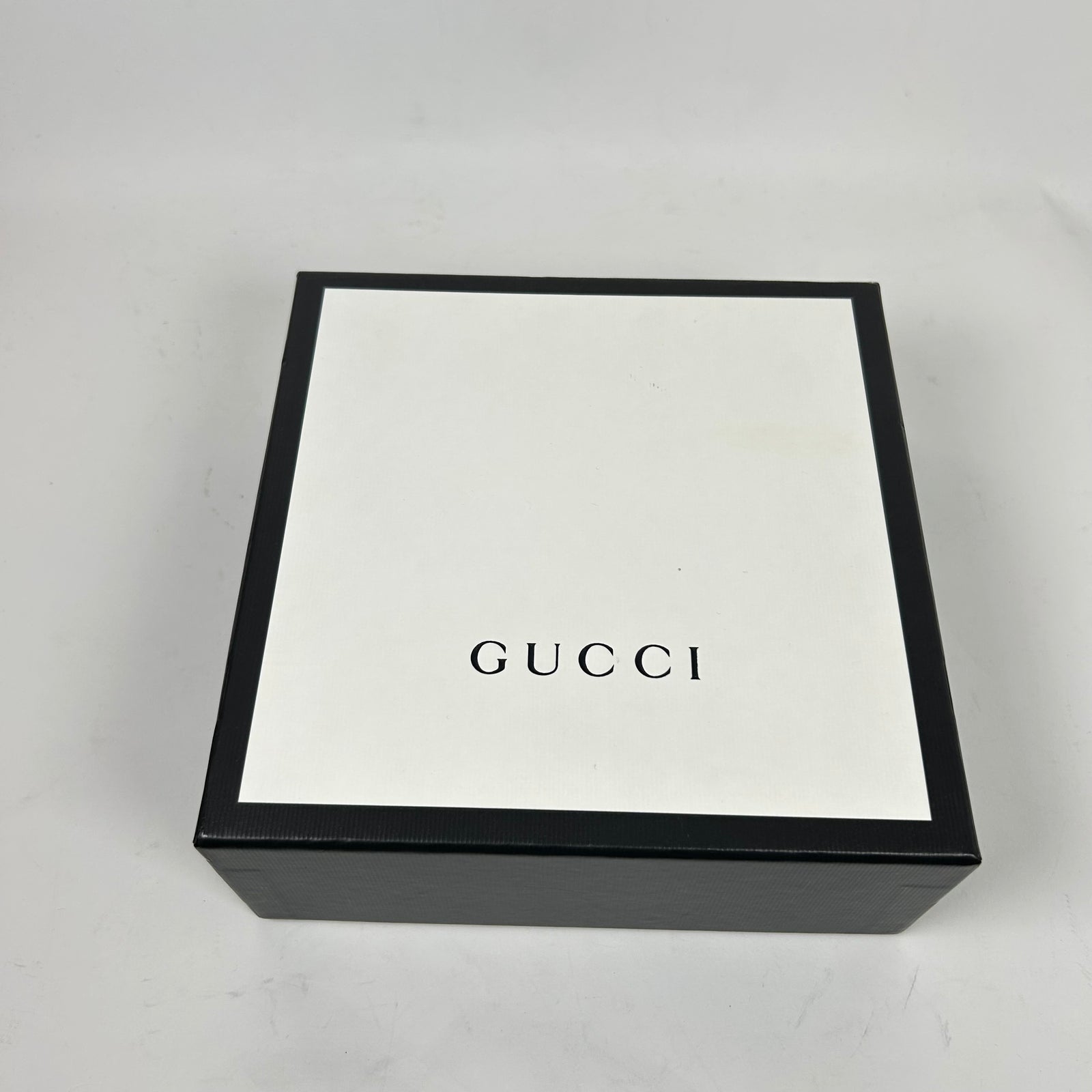 Gucci Black/Gold Large GG Belt Size 70