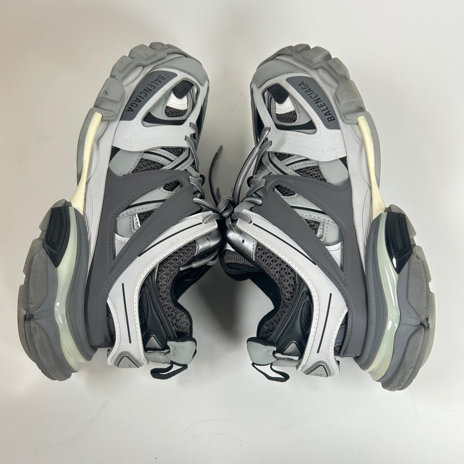 Balenciaga Grey LED Track Sneakers Size 41
