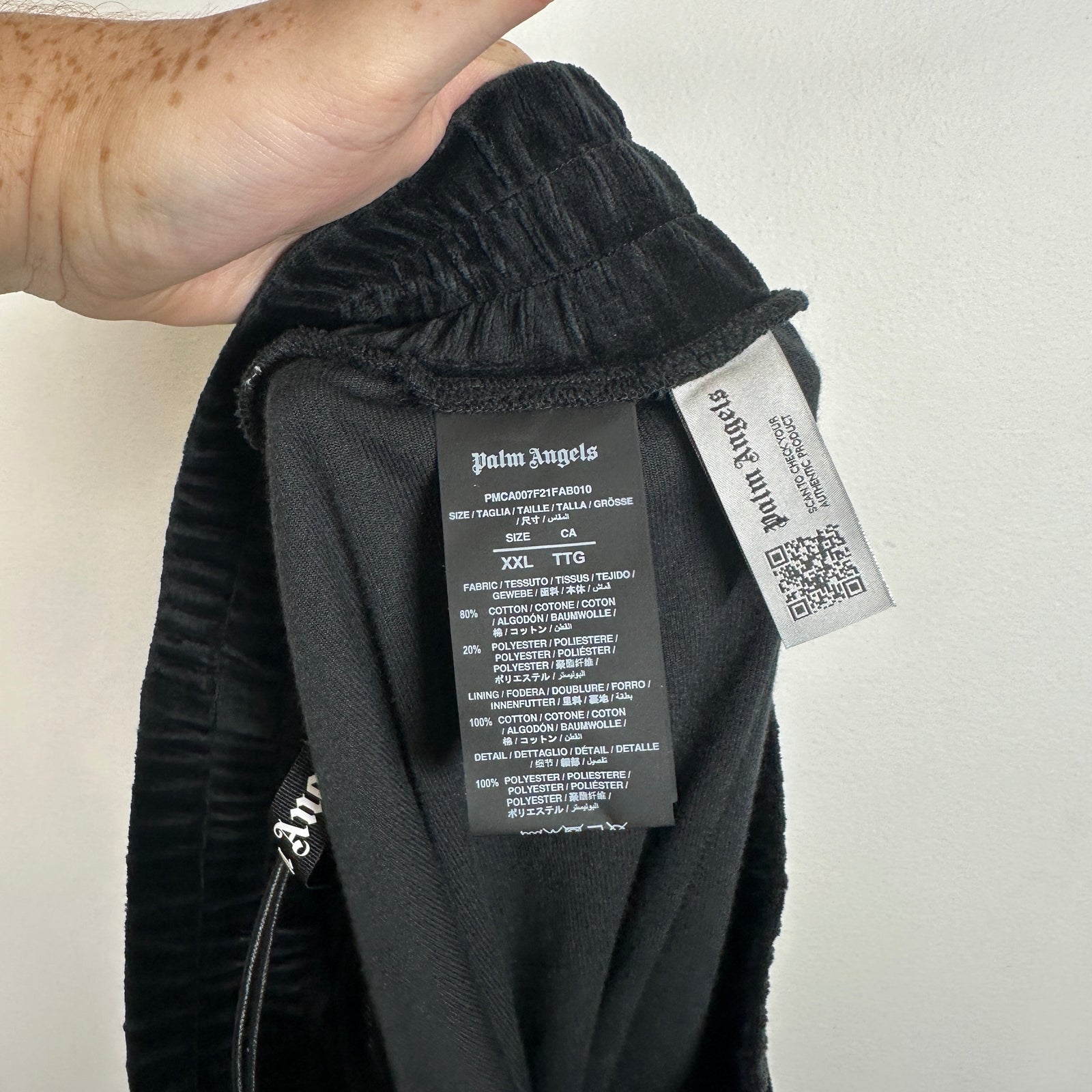 Palm Angels Rainbow Chenille Track Pants Size 2XL