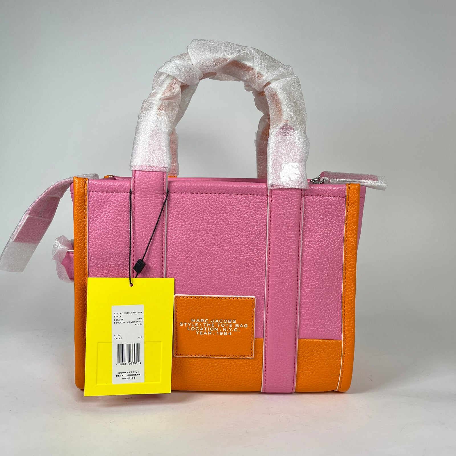 Marc Jacobs Calfskin Small Tote Bag