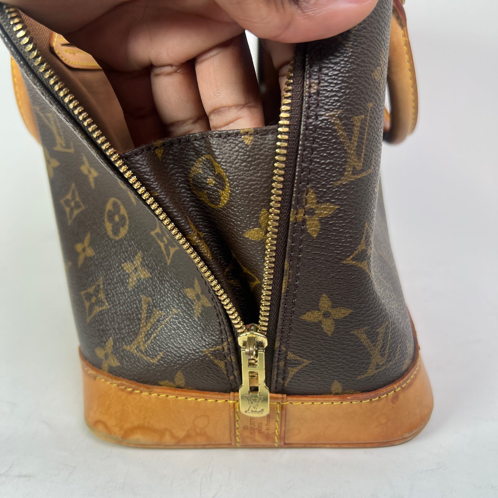 Louis Vuitton Vintage Monogram Alma PM Bag