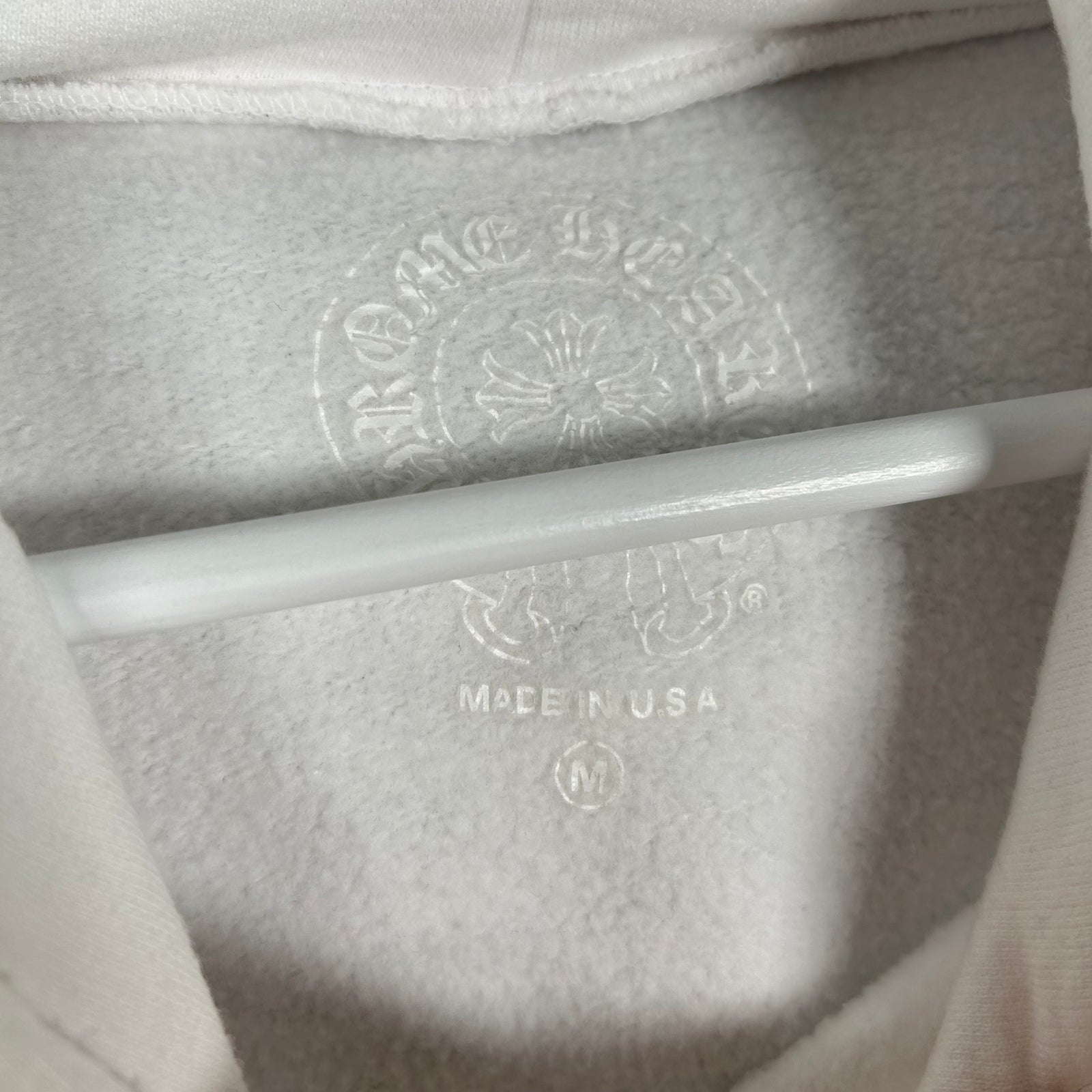 Chrome Hearts Laurie Lyn Stark Love You White Hoodie Size M