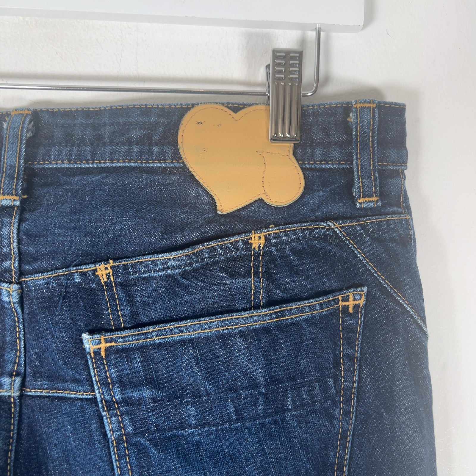Number (N)ine Pain Raw Denim Jeans