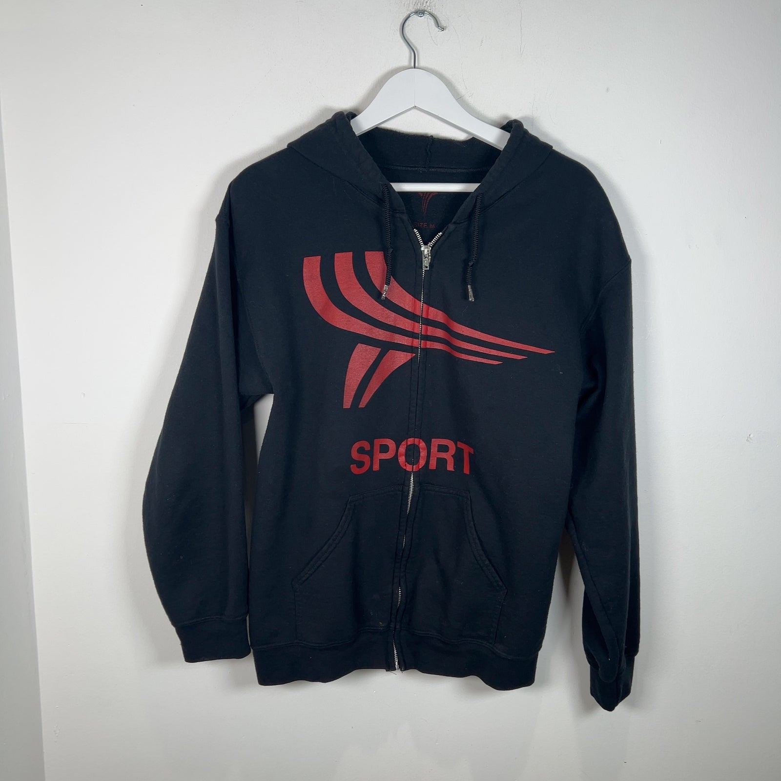 Dasyori Red Sport Logo Hoodie