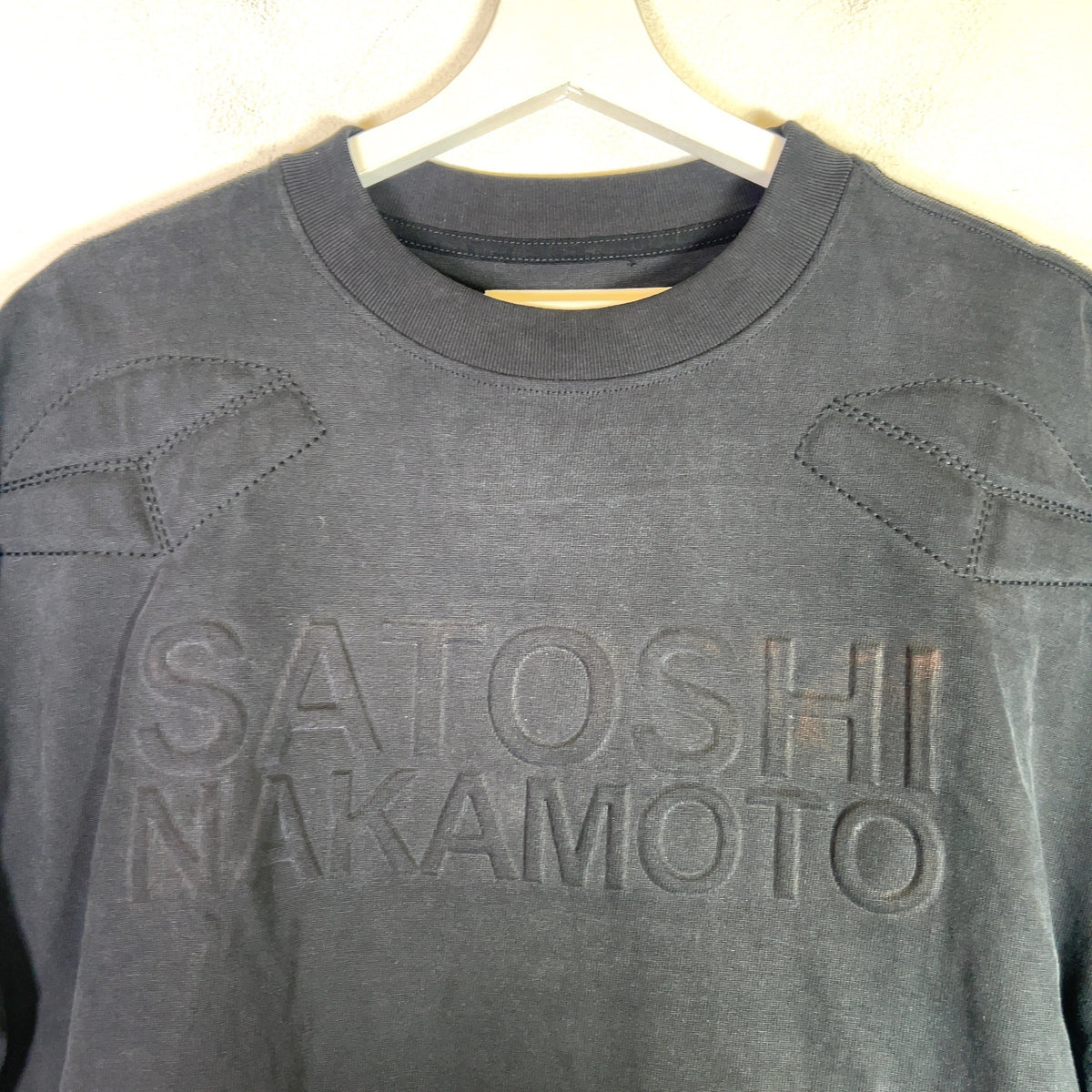Satoshi Nakamoto Moto Padded T-Shirt