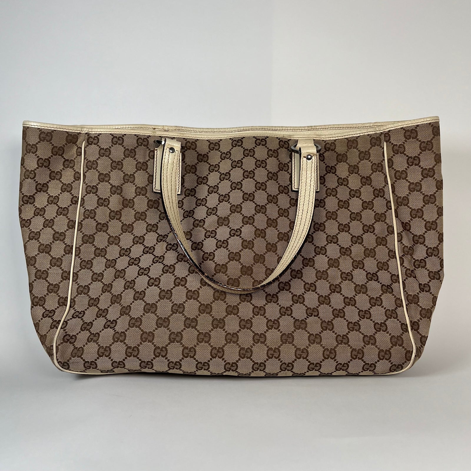 Gucci Light GG Monogram Canvas Tote