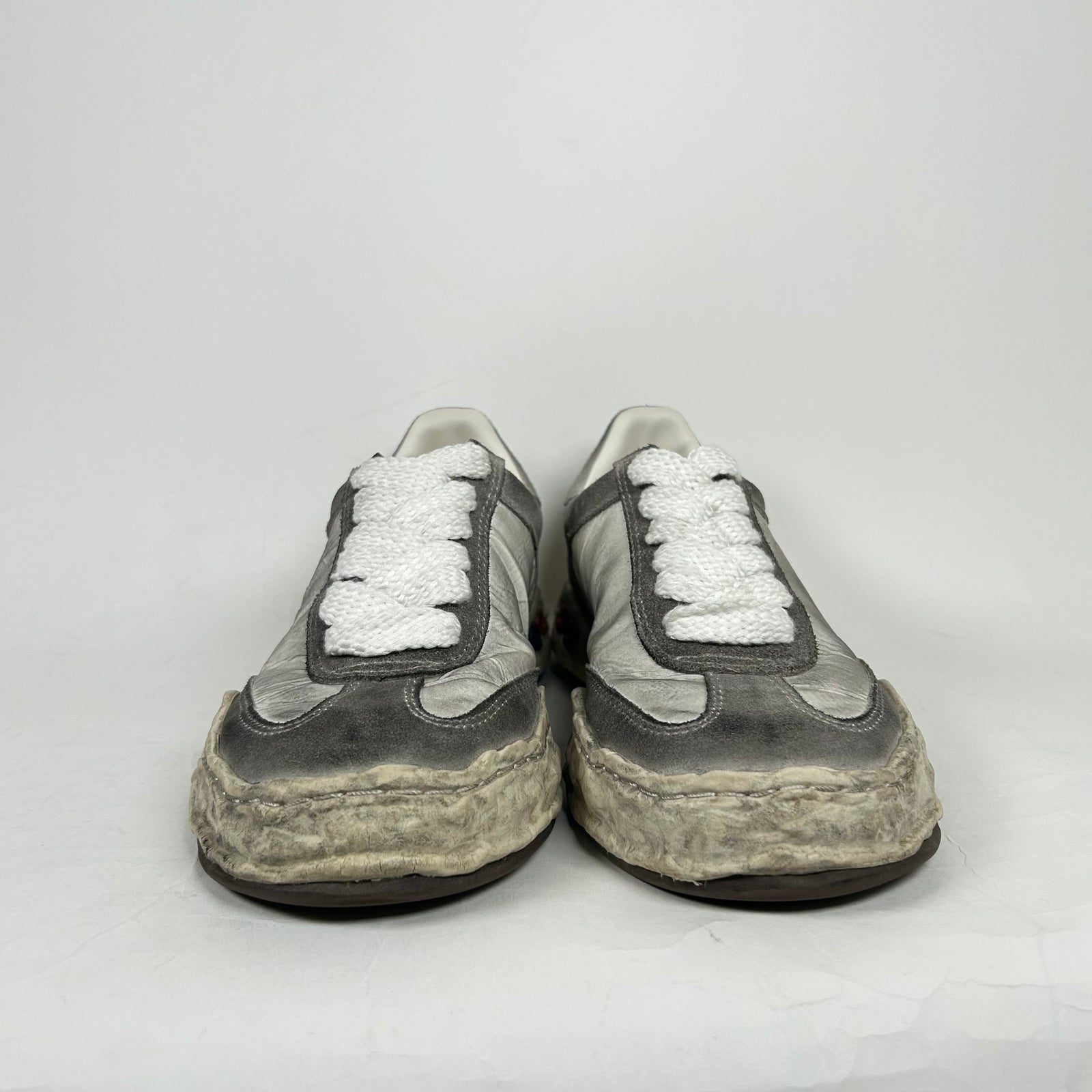 MMY Grey Herbie Worn Effect Sneakers Size 41