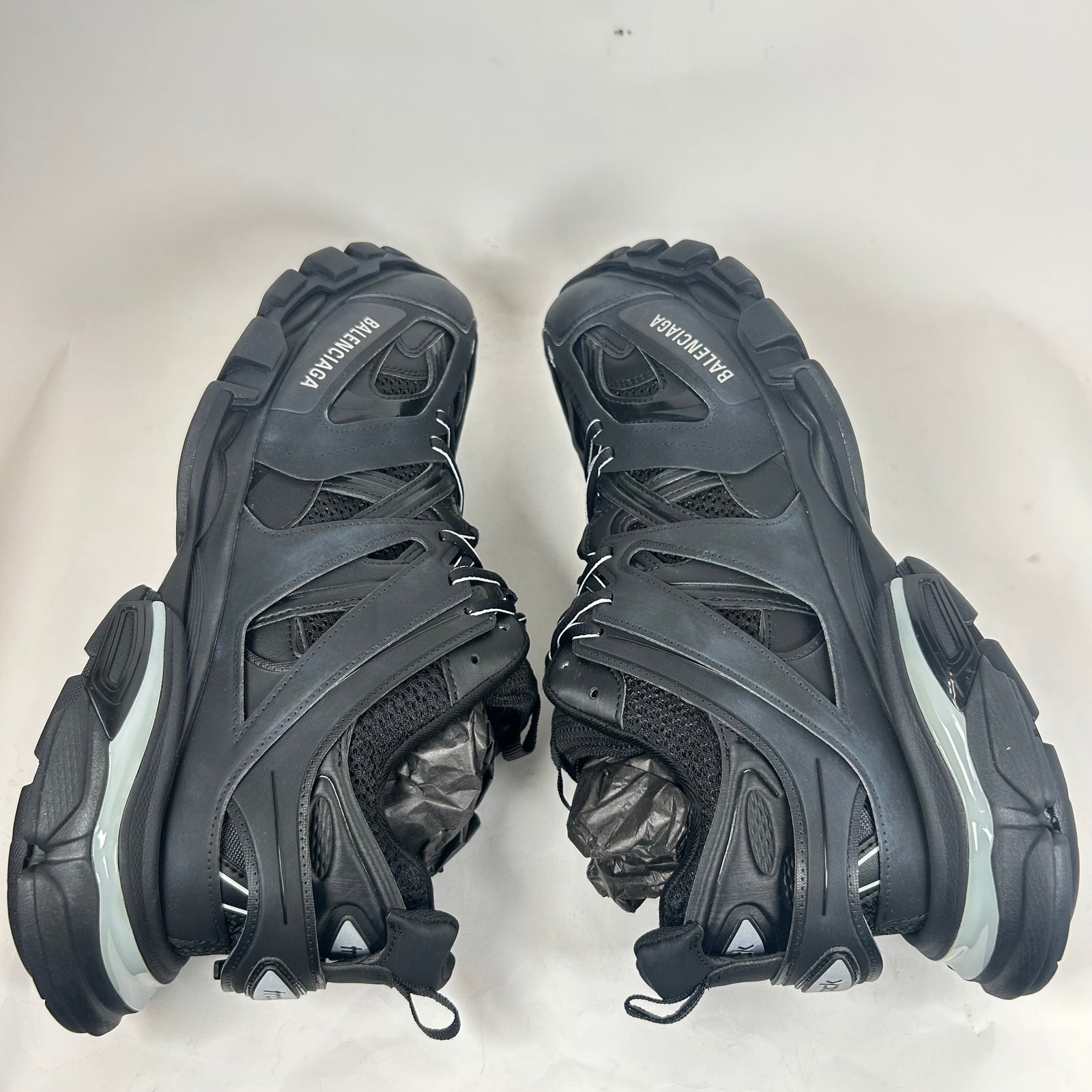 Balenciaga Black LED Track Sneaker Size 46