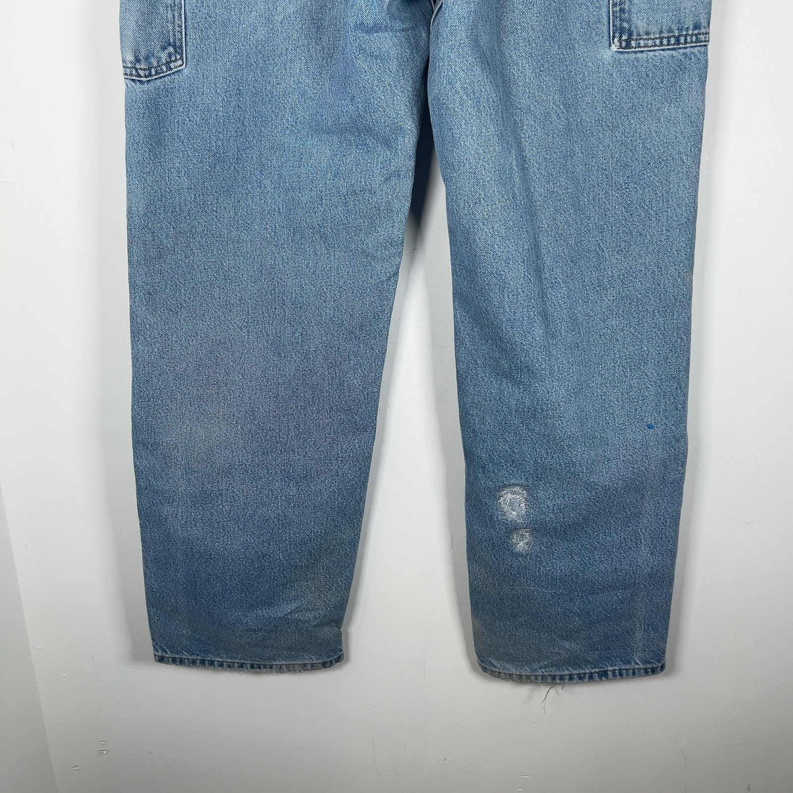 Carhartt Vintage Distressed Denim Double Knee Carpenter Jeans