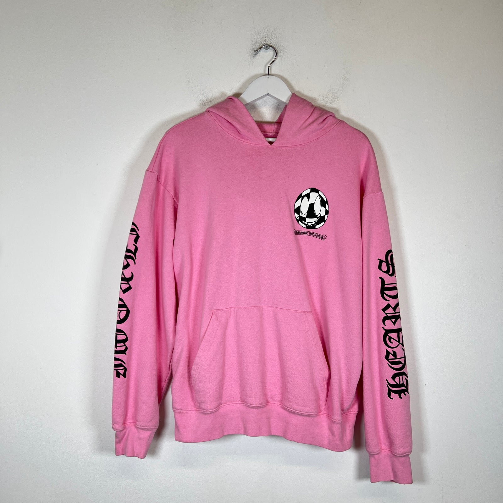 Chrome Hearts Matty Boy Pink Vanity Affair Hoodie Size L