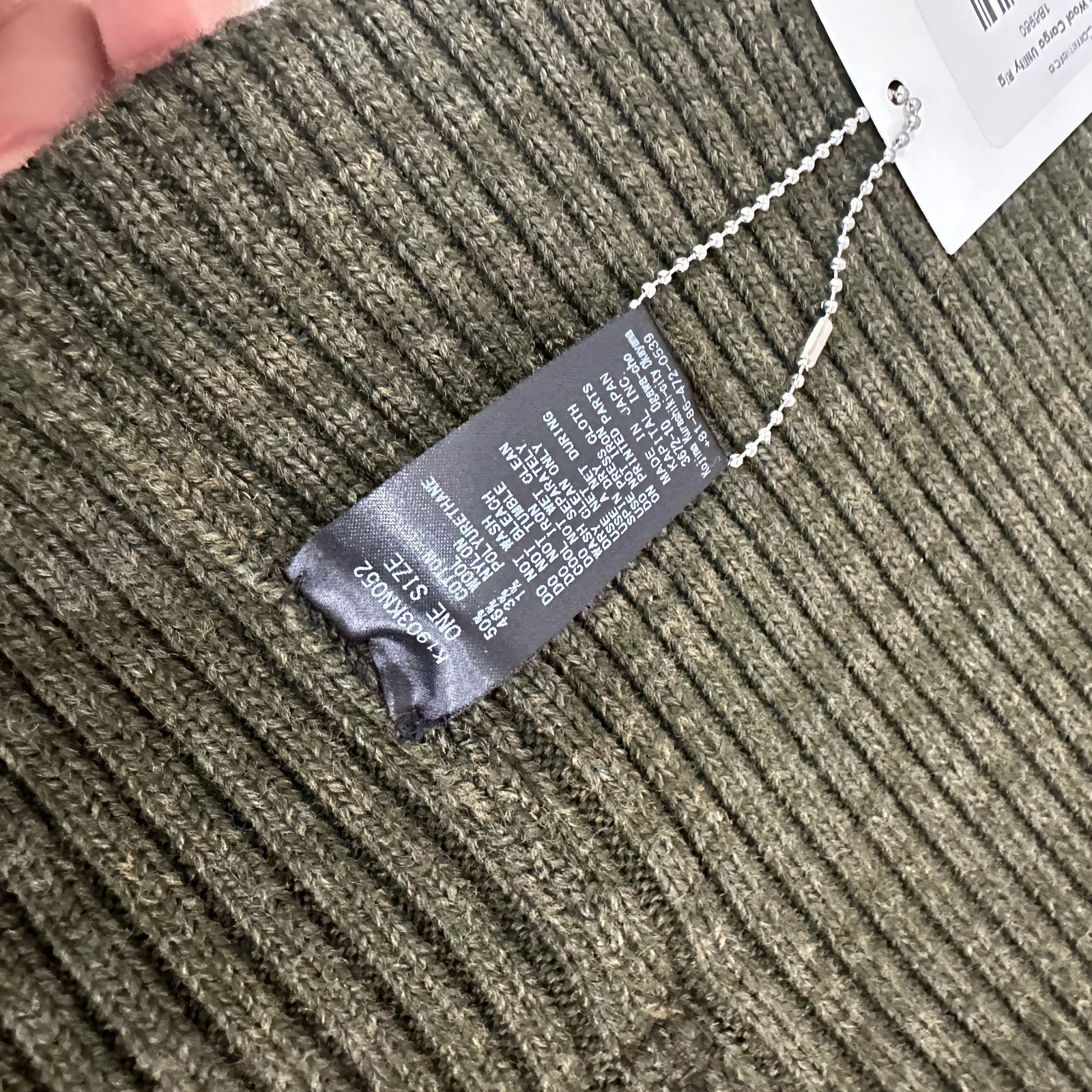 Kapital Green Wool Cargo Utility Rig