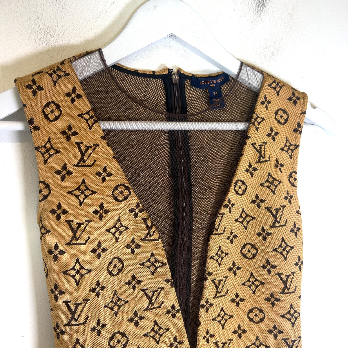 Louis Vuitton SS24 Monogram Jacquard Knit Bodysuit