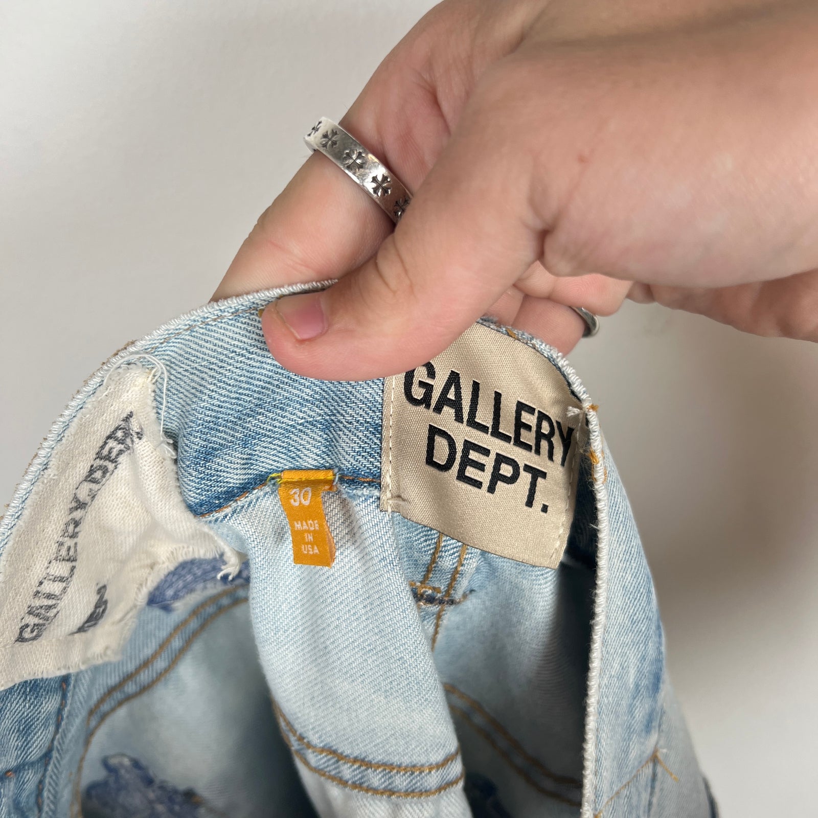 Gallery Dept Ken Lightwash Denim Jeans Size 30