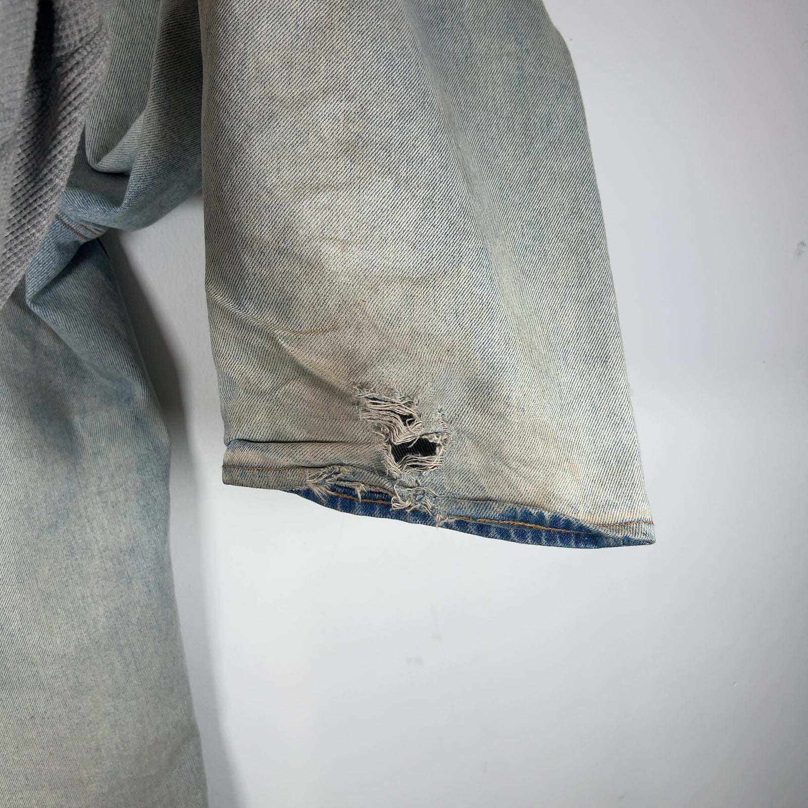 Supreme Embroidered 'New York' Denim Baggy Jeans