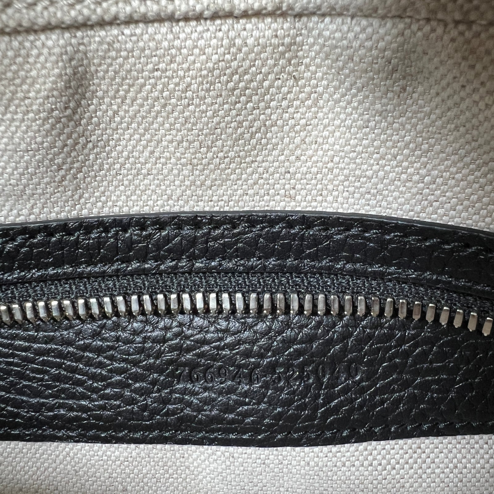 Gucci Black Jumbo GG Medium Messanger Bag