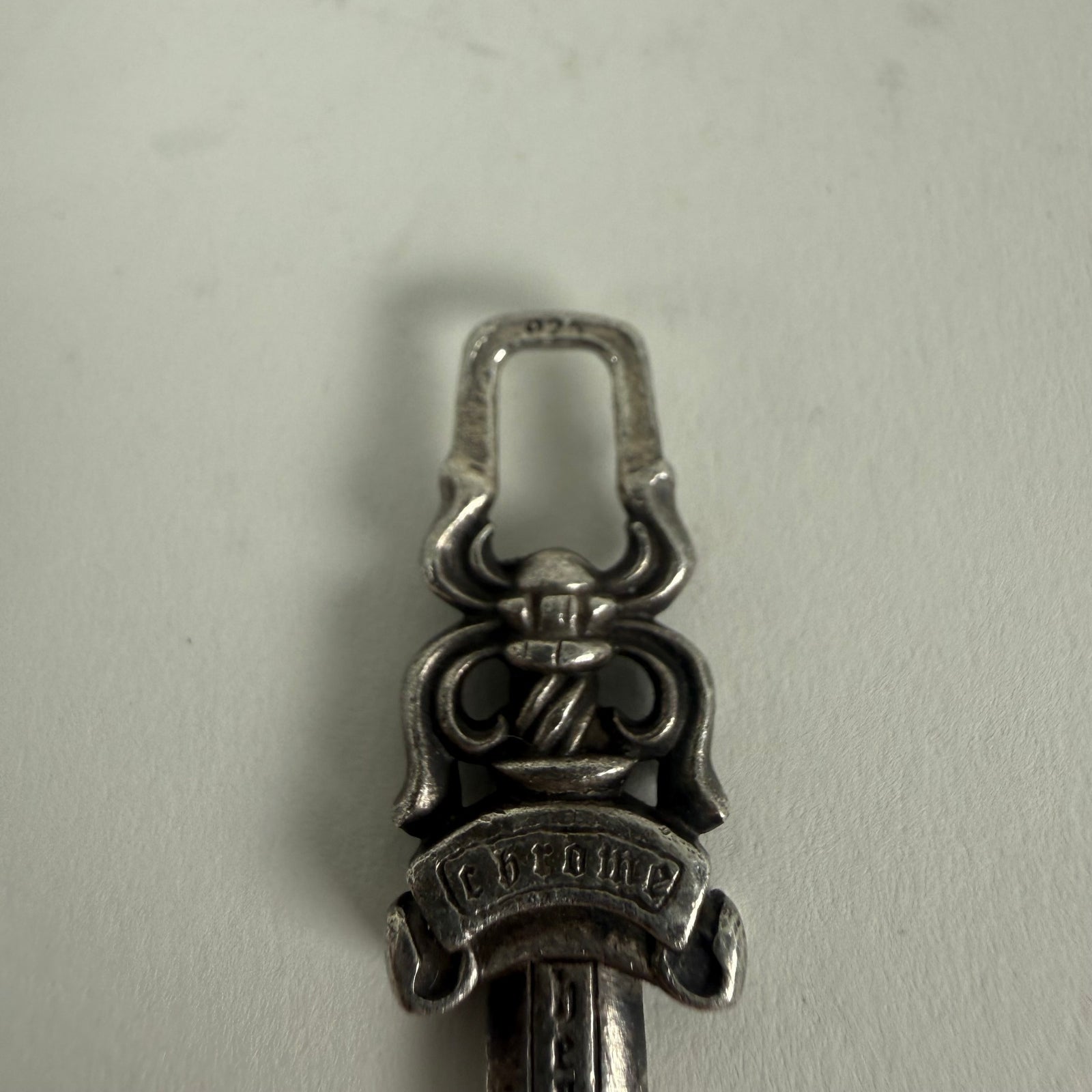 Chrome Hearts Dagger Zipper Pendent