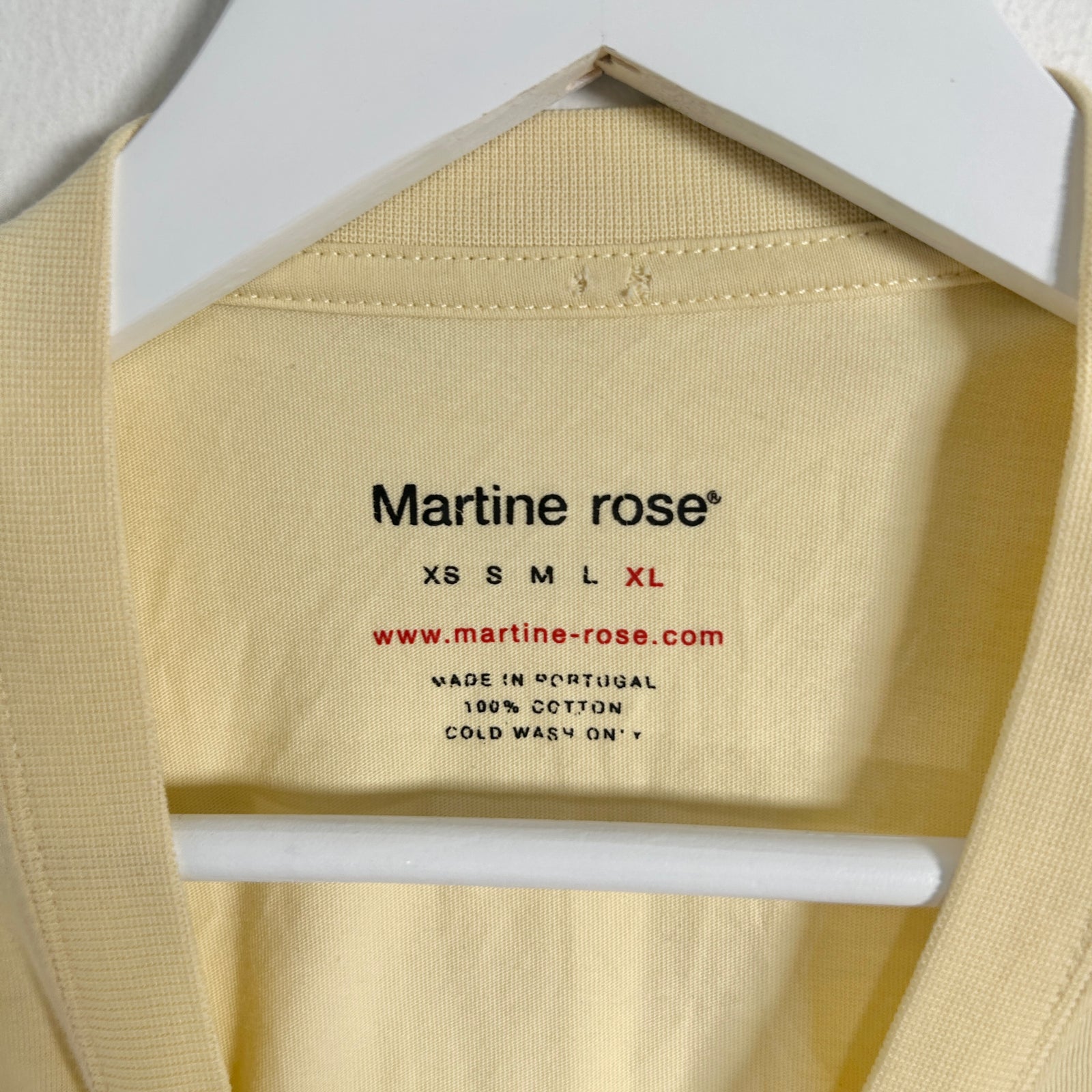 Martine Rose ‘Eager Beaver’ Graphic T-Shirt Size XL